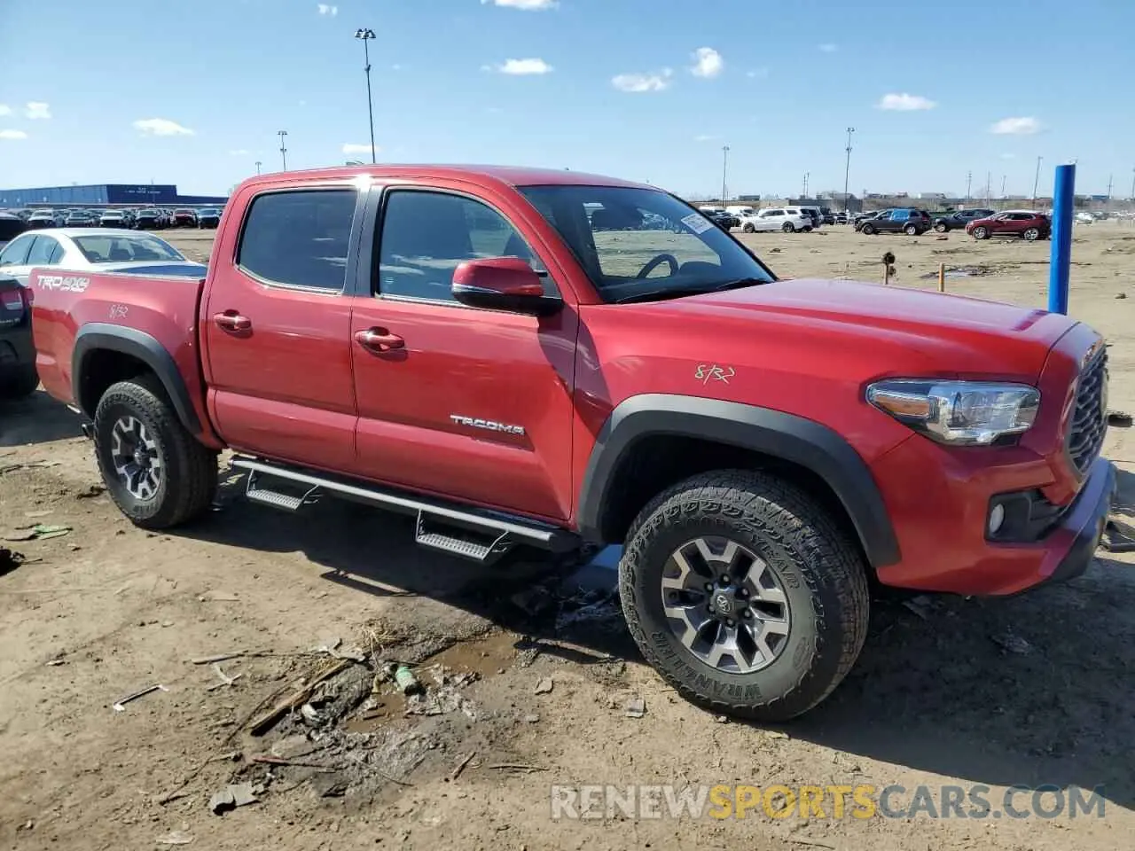 4 fotografías del automóvil dañado 3TMCZ5AN2PM534893 TOYOTA TACOMA 2023