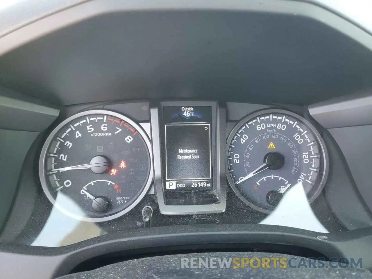 9 fotografías del automóvil dañado 3TMCZ5AN2PM534893 TOYOTA TACOMA 2023