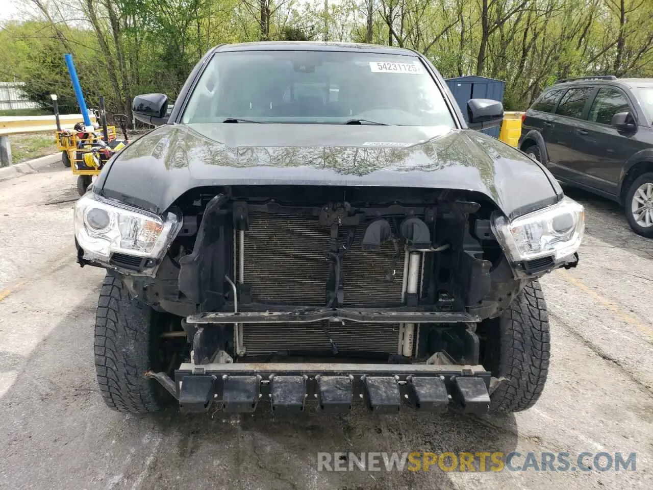 5 fotografías del automóvil dañado 3TMCZ5AN2PM536952 TOYOTA TACOMA 2023