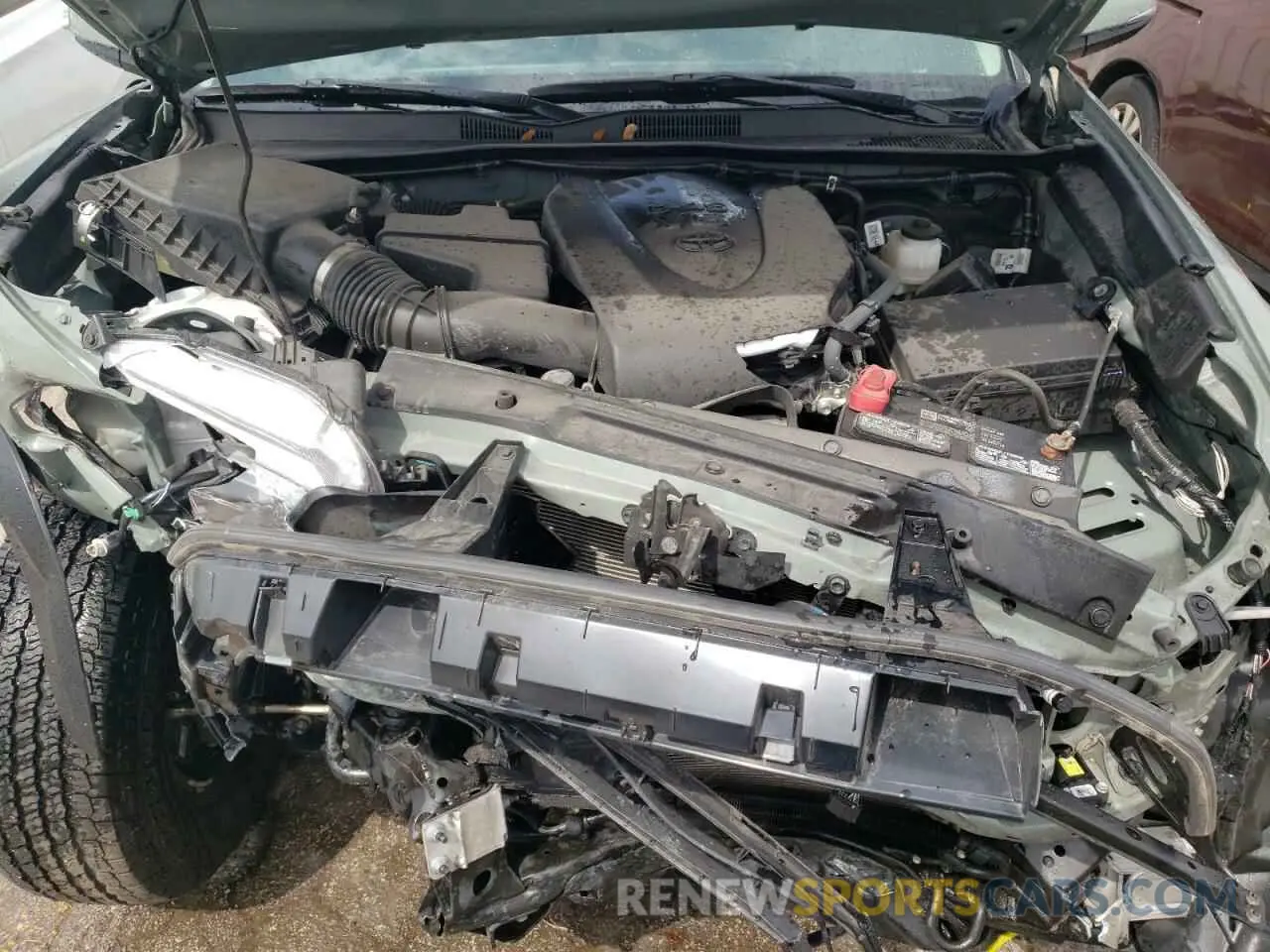 11 fotografías del automóvil dañado 3TMCZ5AN2PM537423 TOYOTA TACOMA 2023