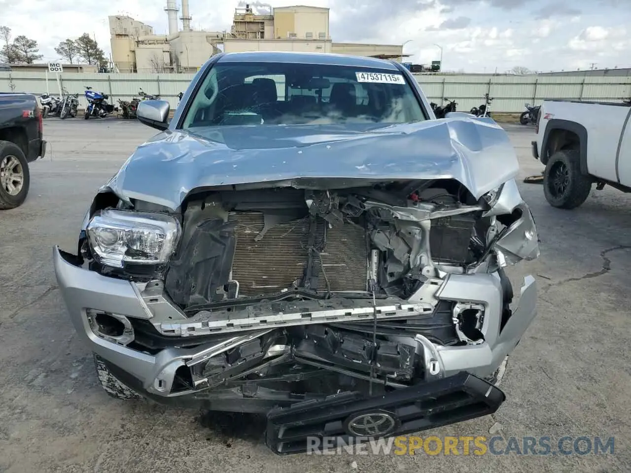 5 fotografías del automóvil dañado 3TMCZ5AN2PM543254 TOYOTA TACOMA 2023