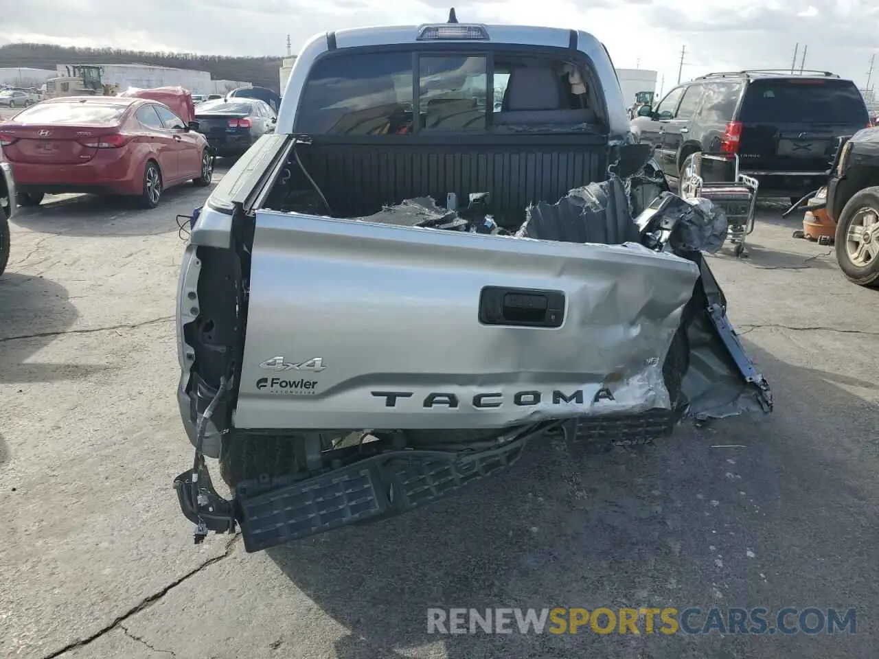 6 fotografías del automóvil dañado 3TMCZ5AN2PM543254 TOYOTA TACOMA 2023