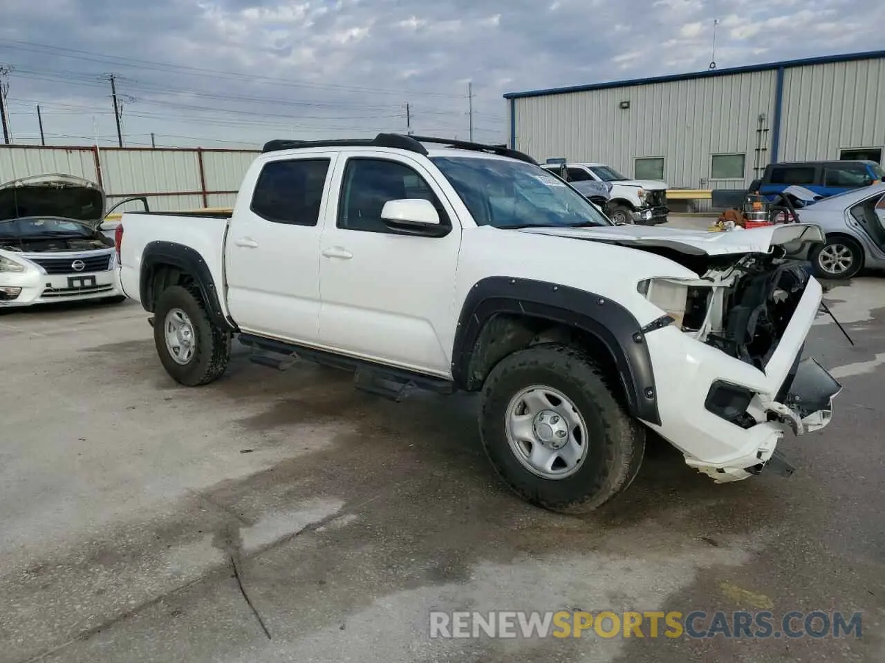 4 fotografías del automóvil dañado 3TMCZ5AN2PM546204 TOYOTA TACOMA 2023