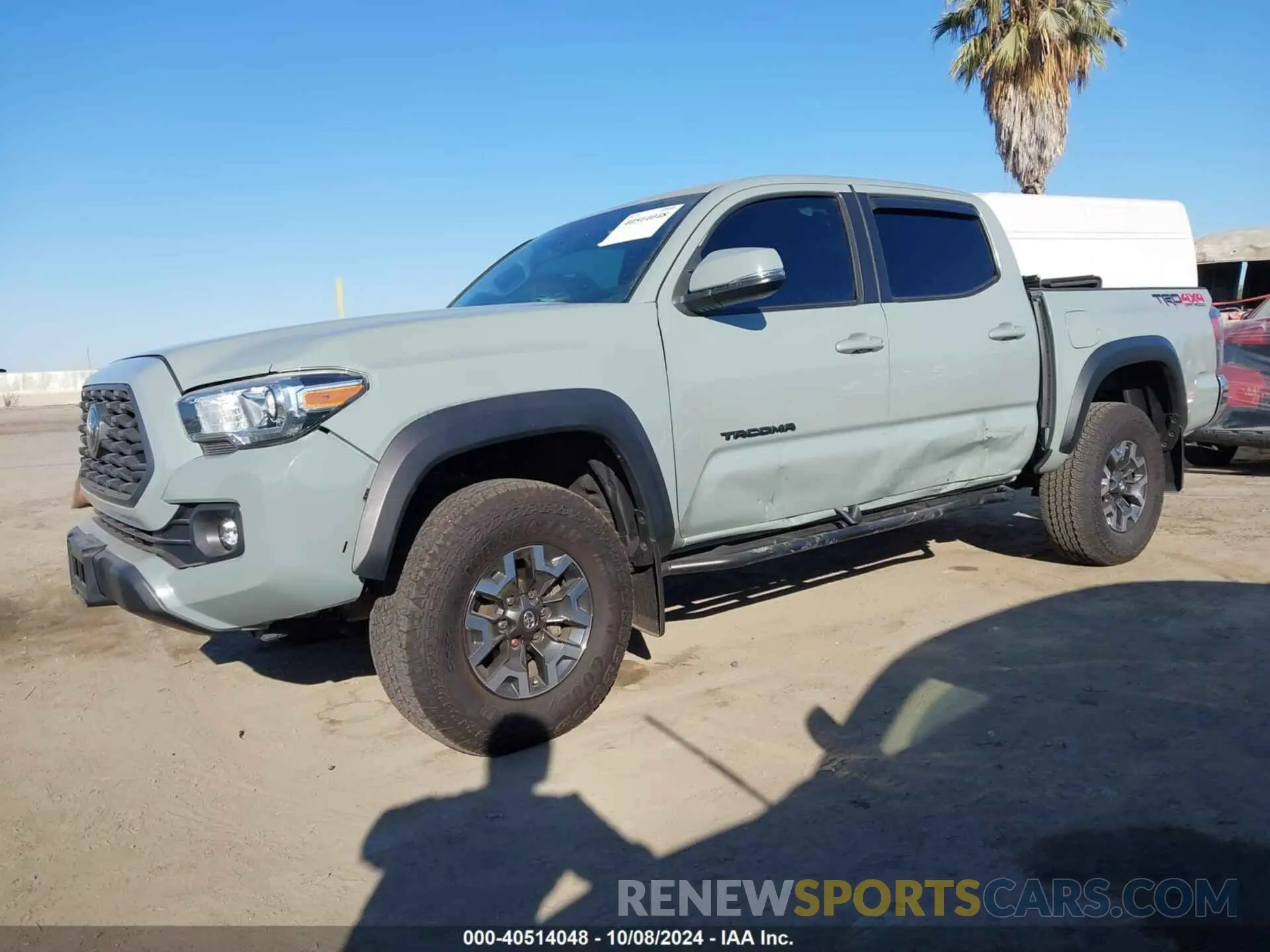 2 fotografías del automóvil dañado 3TMCZ5AN2PM552553 TOYOTA TACOMA 2023