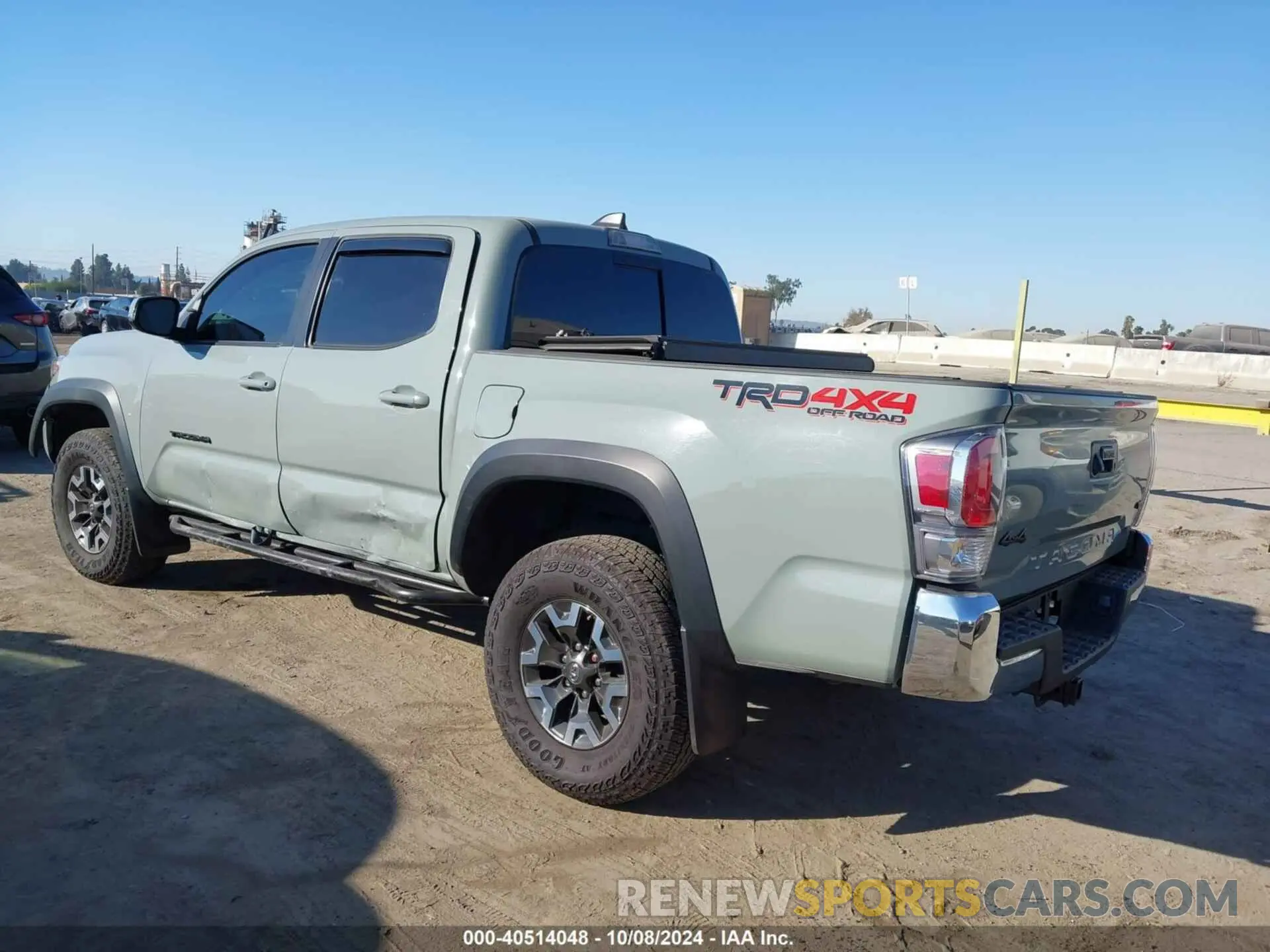 3 fotografías del automóvil dañado 3TMCZ5AN2PM552553 TOYOTA TACOMA 2023