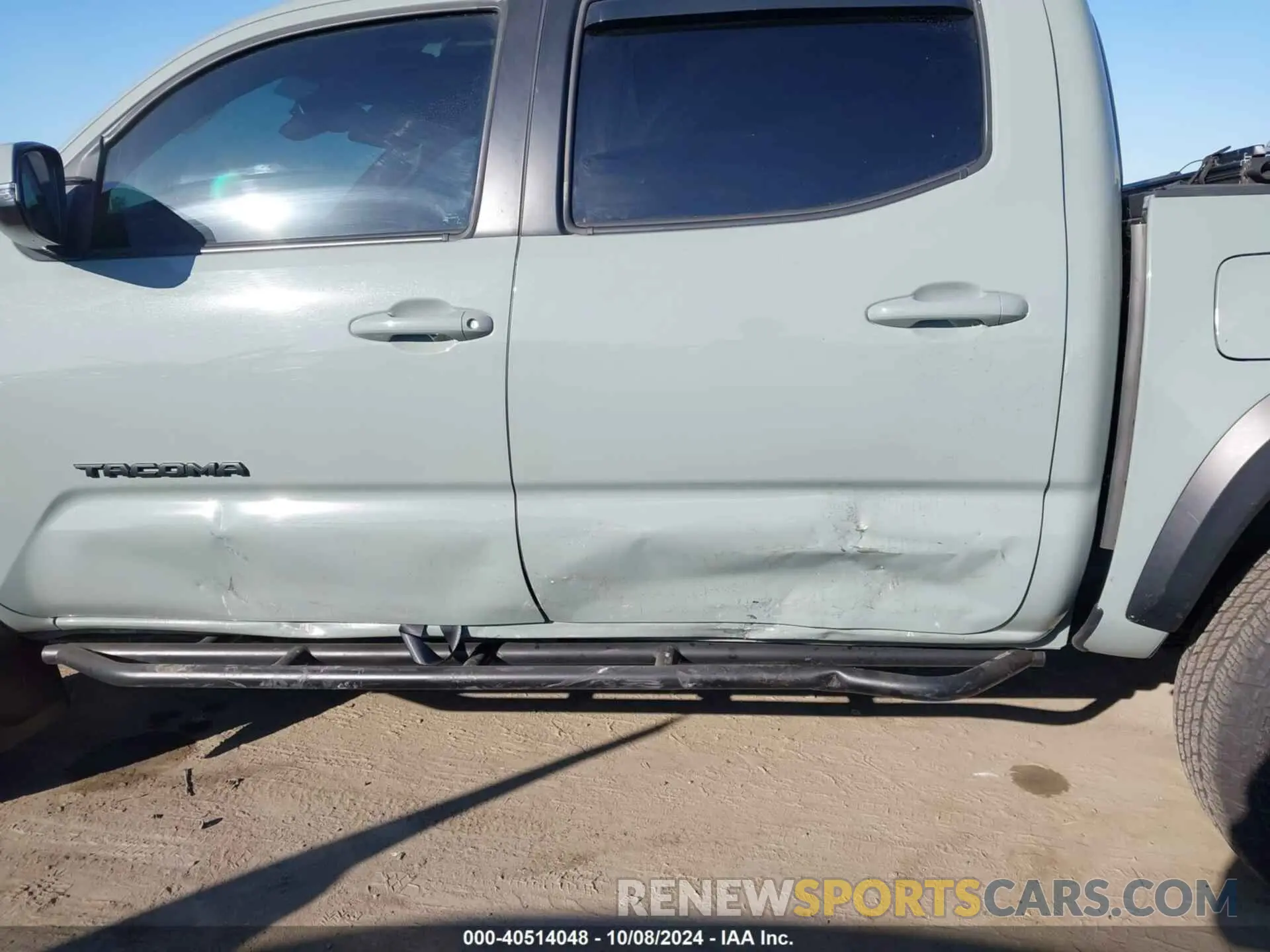 6 fotografías del automóvil dañado 3TMCZ5AN2PM552553 TOYOTA TACOMA 2023