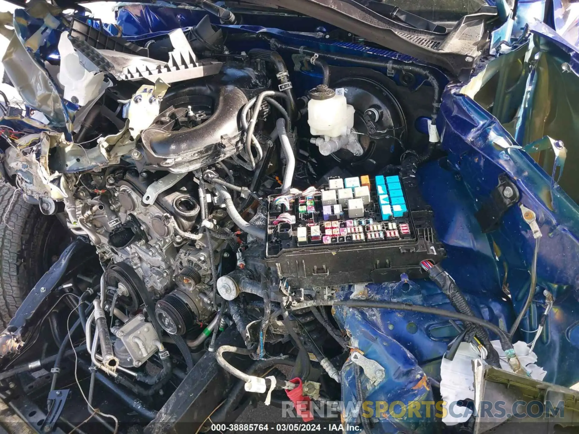 10 fotografías del automóvil dañado 3TMCZ5AN2PM569577 TOYOTA TACOMA 2023