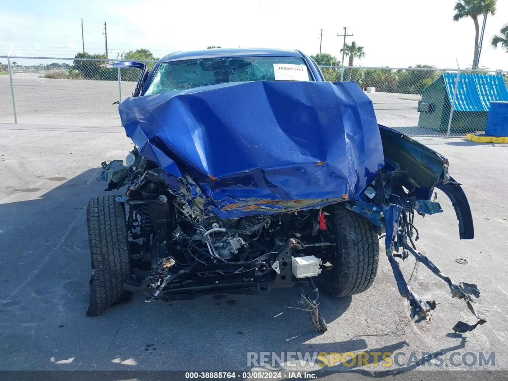 11 fotografías del automóvil dañado 3TMCZ5AN2PM569577 TOYOTA TACOMA 2023