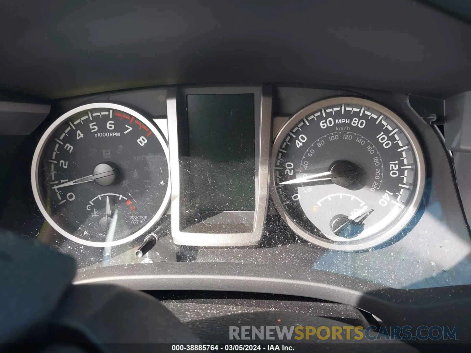 7 fotografías del automóvil dañado 3TMCZ5AN2PM569577 TOYOTA TACOMA 2023