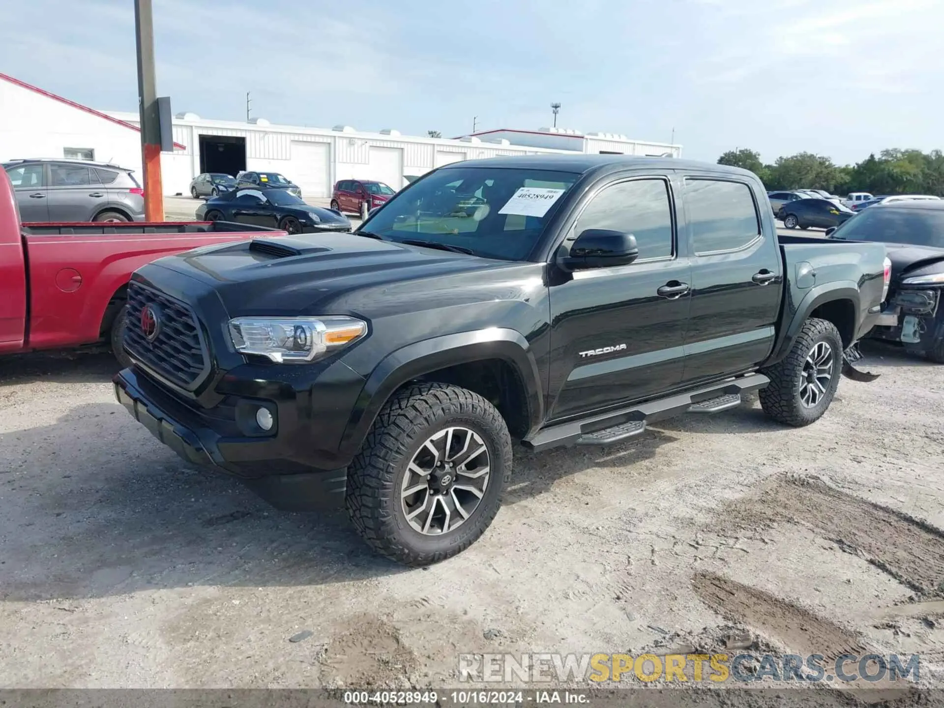 2 fotografías del automóvil dañado 3TMCZ5AN2PM585889 TOYOTA TACOMA 2023