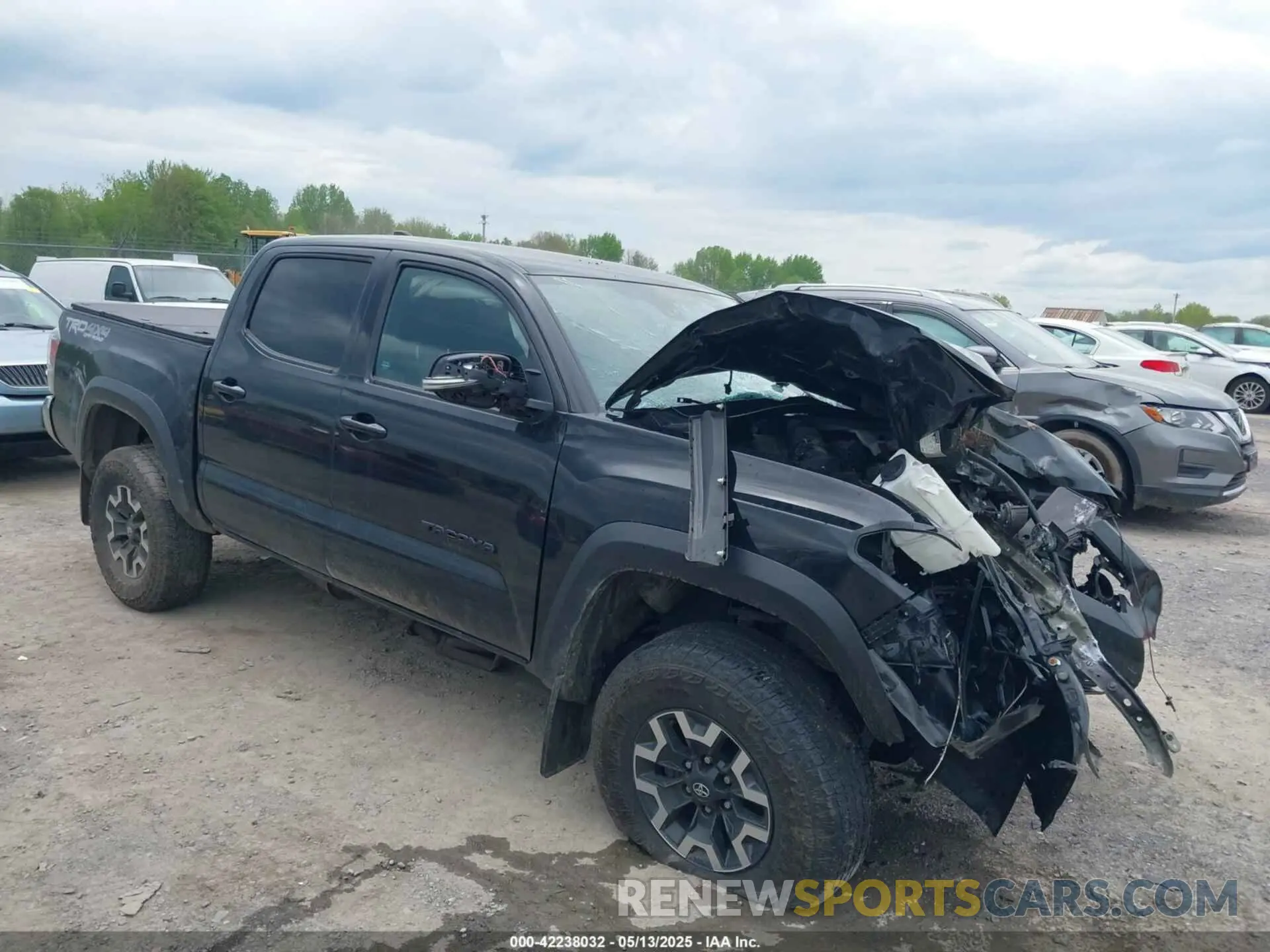 1 fotografías del automóvil dañado 3TMCZ5AN2PM598464 TOYOTA TACOMA 2023