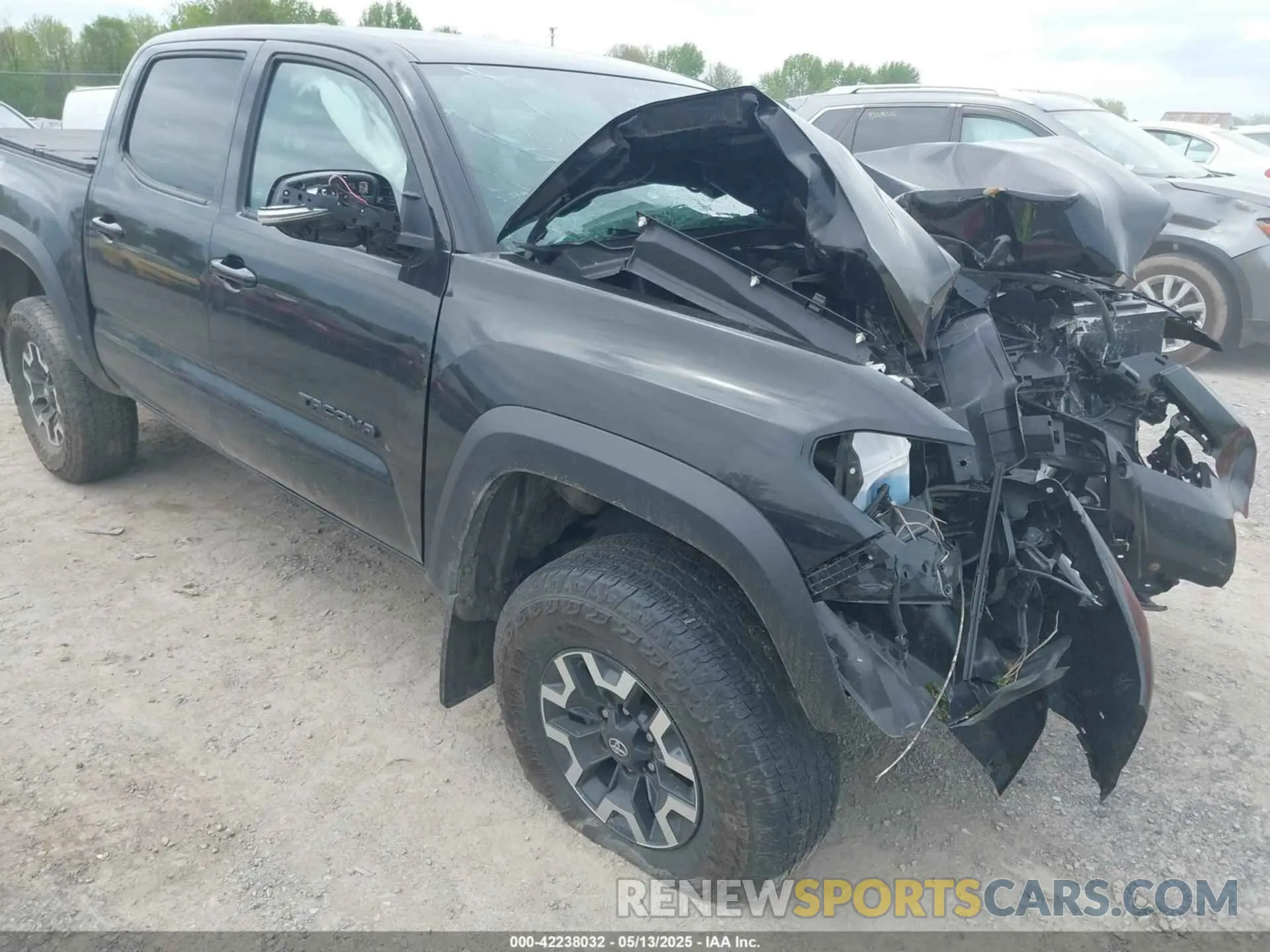 6 fotografías del automóvil dañado 3TMCZ5AN2PM598464 TOYOTA TACOMA 2023