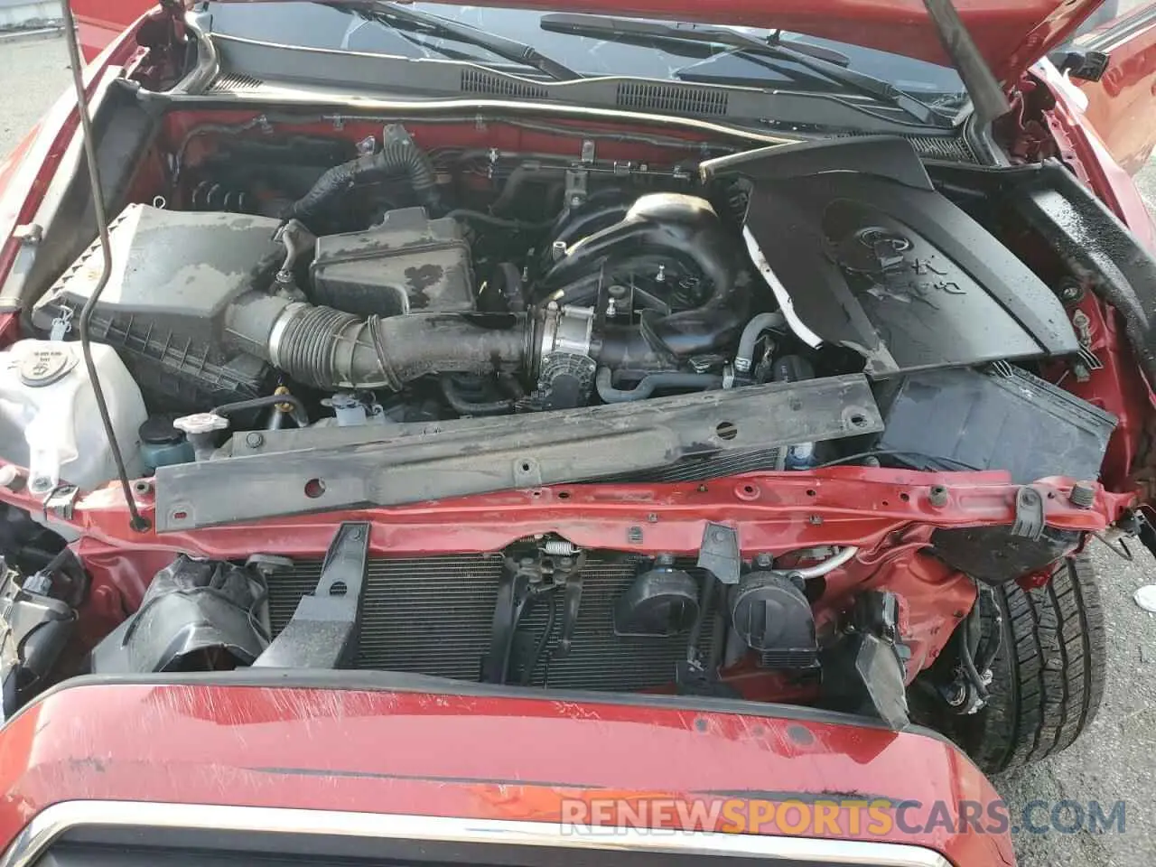 11 fotografías del automóvil dañado 3TMCZ5AN2PM605302 TOYOTA TACOMA 2023