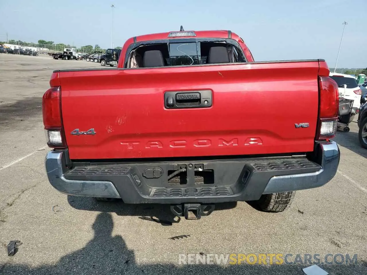 6 fotografías del automóvil dañado 3TMCZ5AN2PM605302 TOYOTA TACOMA 2023