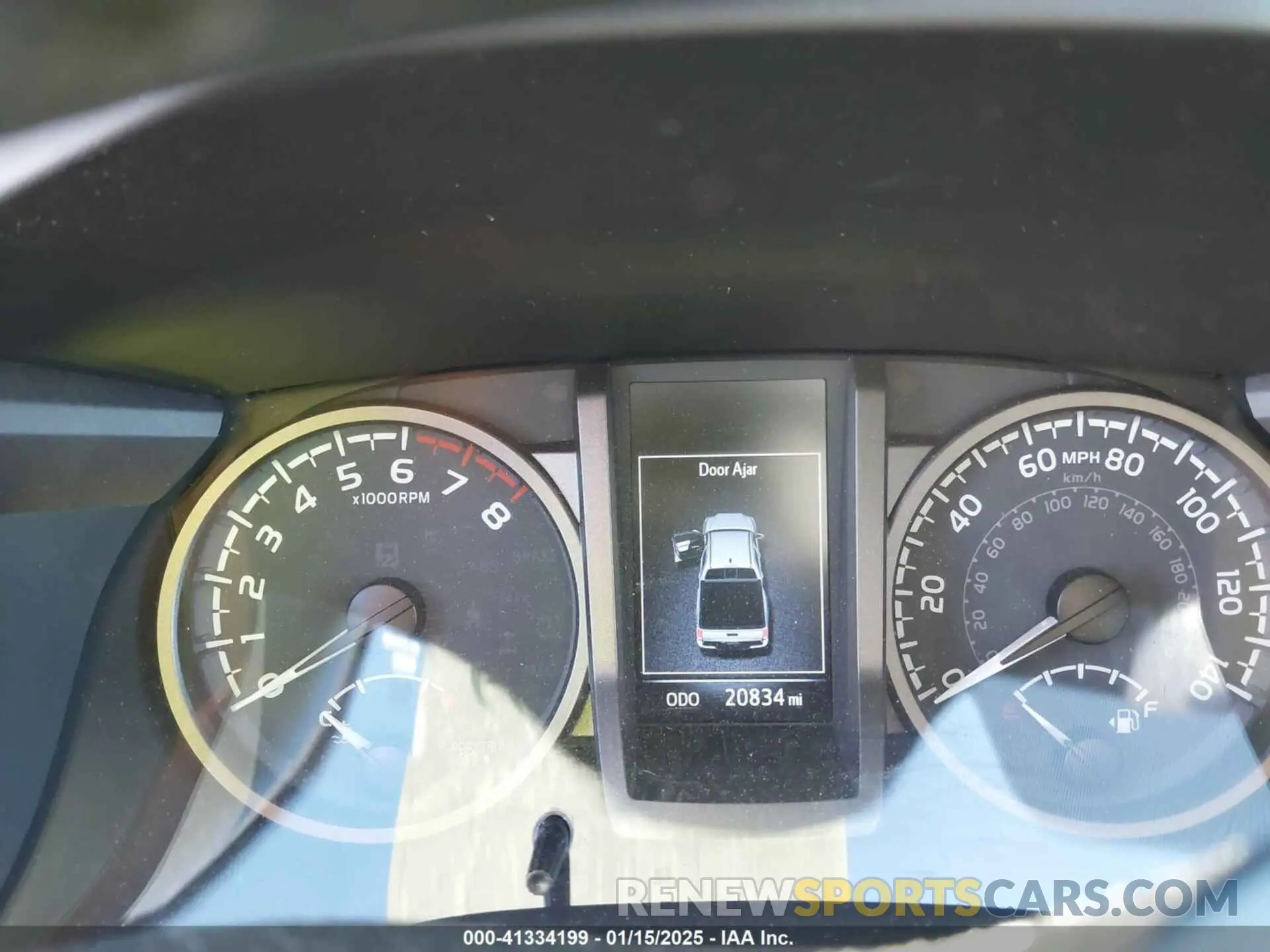 7 fotografías del automóvil dañado 3TMCZ5AN2PM619104 TOYOTA TACOMA 2023