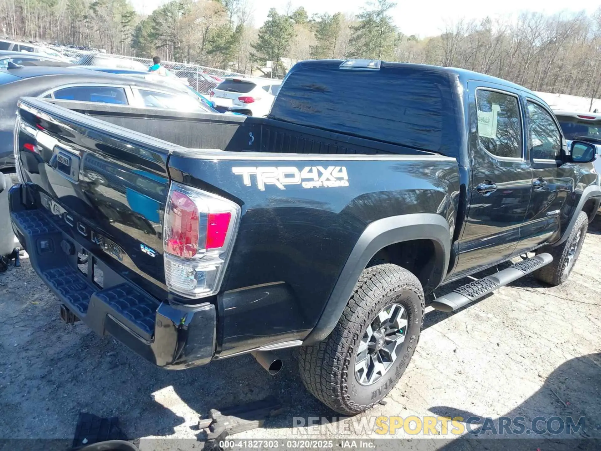 4 fotografías del automóvil dañado 3TMCZ5AN2PM623508 TOYOTA TACOMA 2023