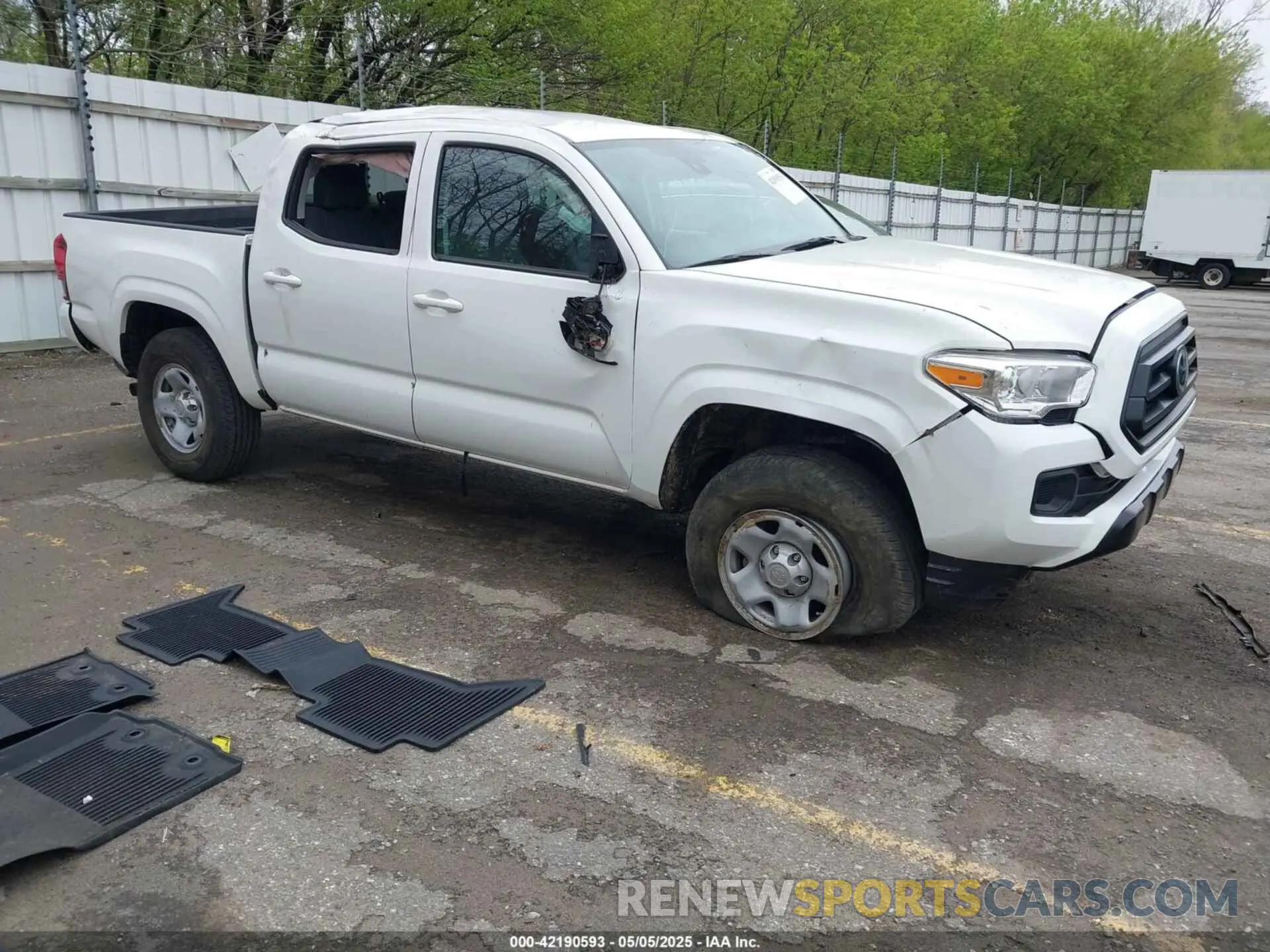 1 fotografías del automóvil dañado 3TMCZ5AN2PM630667 TOYOTA TACOMA 2023