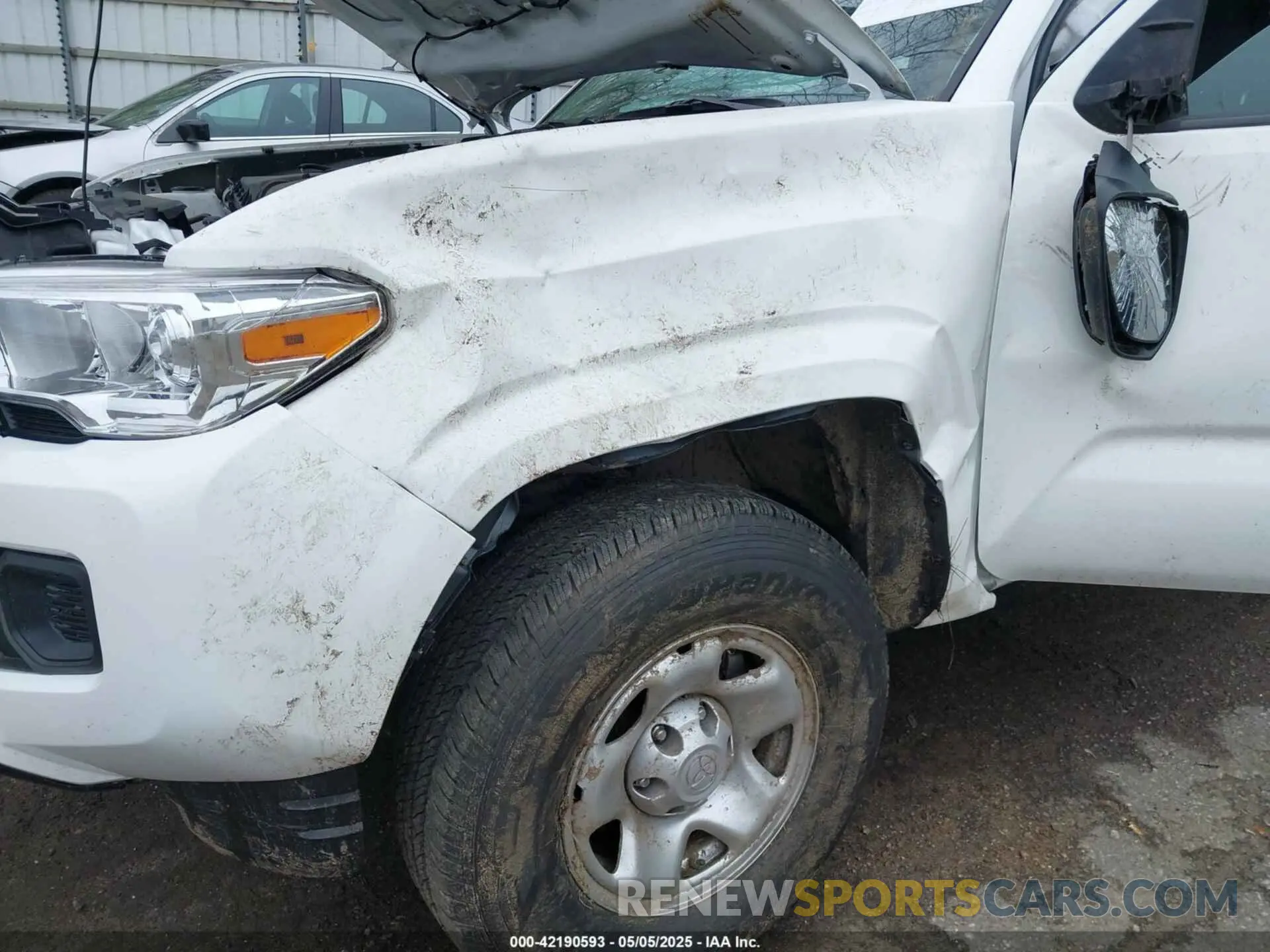 6 fotografías del automóvil dañado 3TMCZ5AN2PM630667 TOYOTA TACOMA 2023