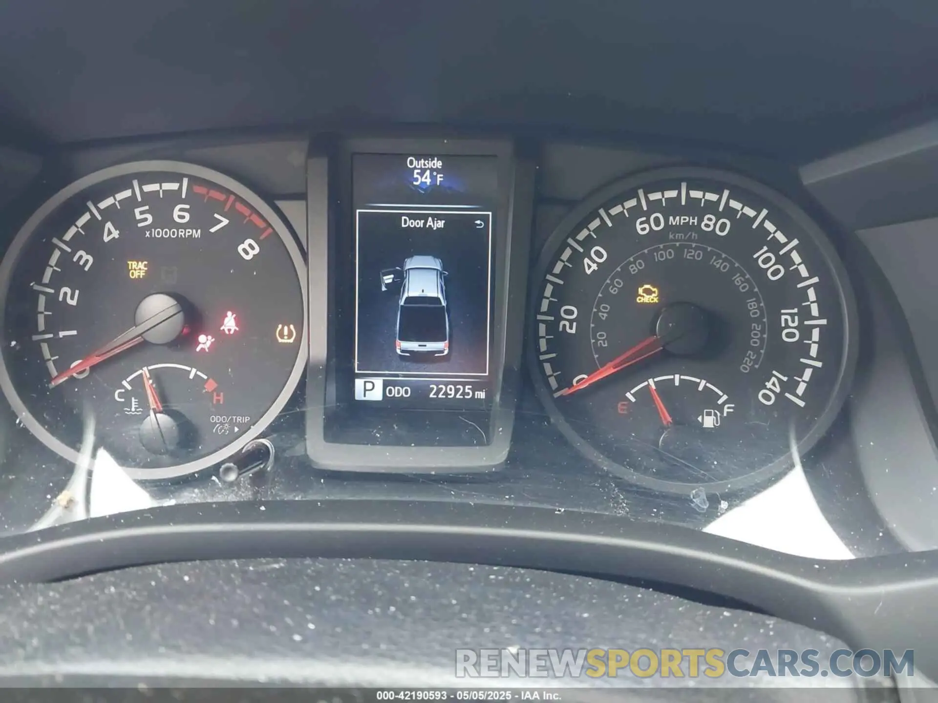 7 fotografías del automóvil dañado 3TMCZ5AN2PM630667 TOYOTA TACOMA 2023