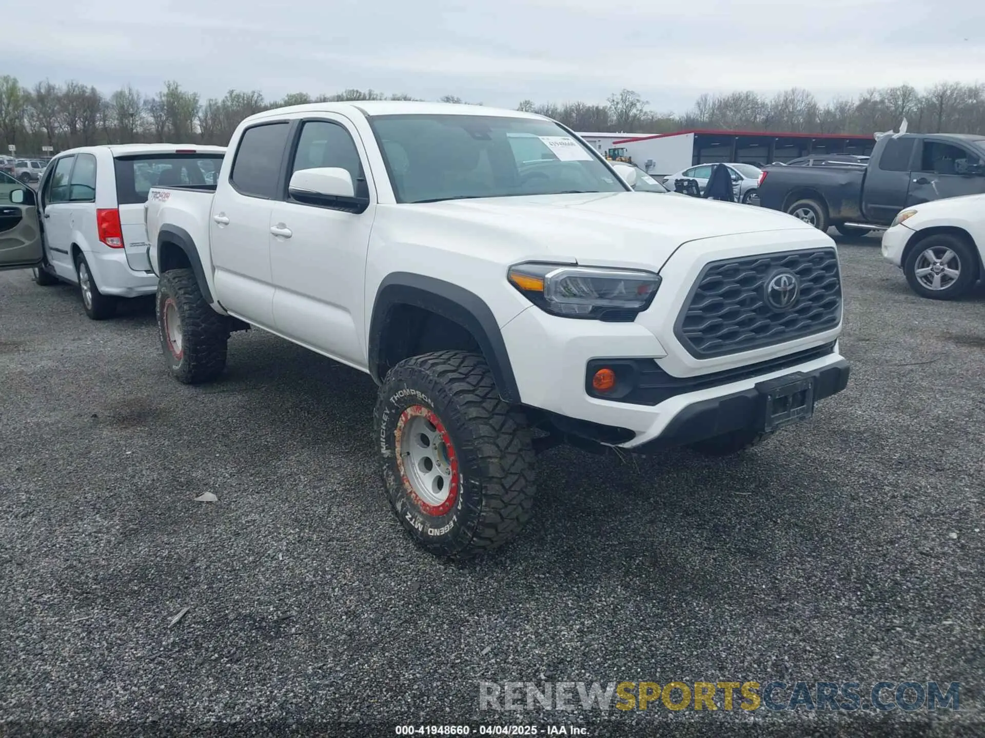 1 fotografías del automóvil dañado 3TMCZ5AN2PM641846 TOYOTA TACOMA 2023