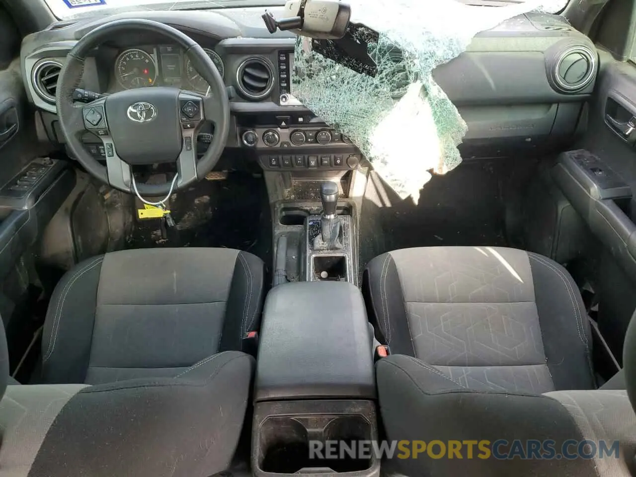 8 fotografías del automóvil dañado 3TMCZ5AN2PM650854 TOYOTA TACOMA 2023