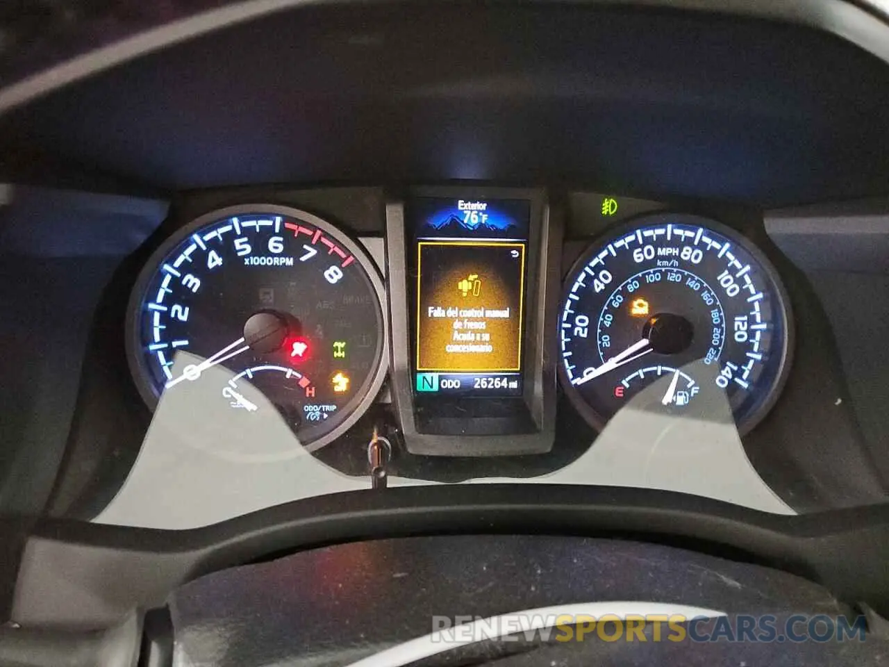 9 fotografías del automóvil dañado 3TMCZ5AN3PM541979 TOYOTA TACOMA 2023