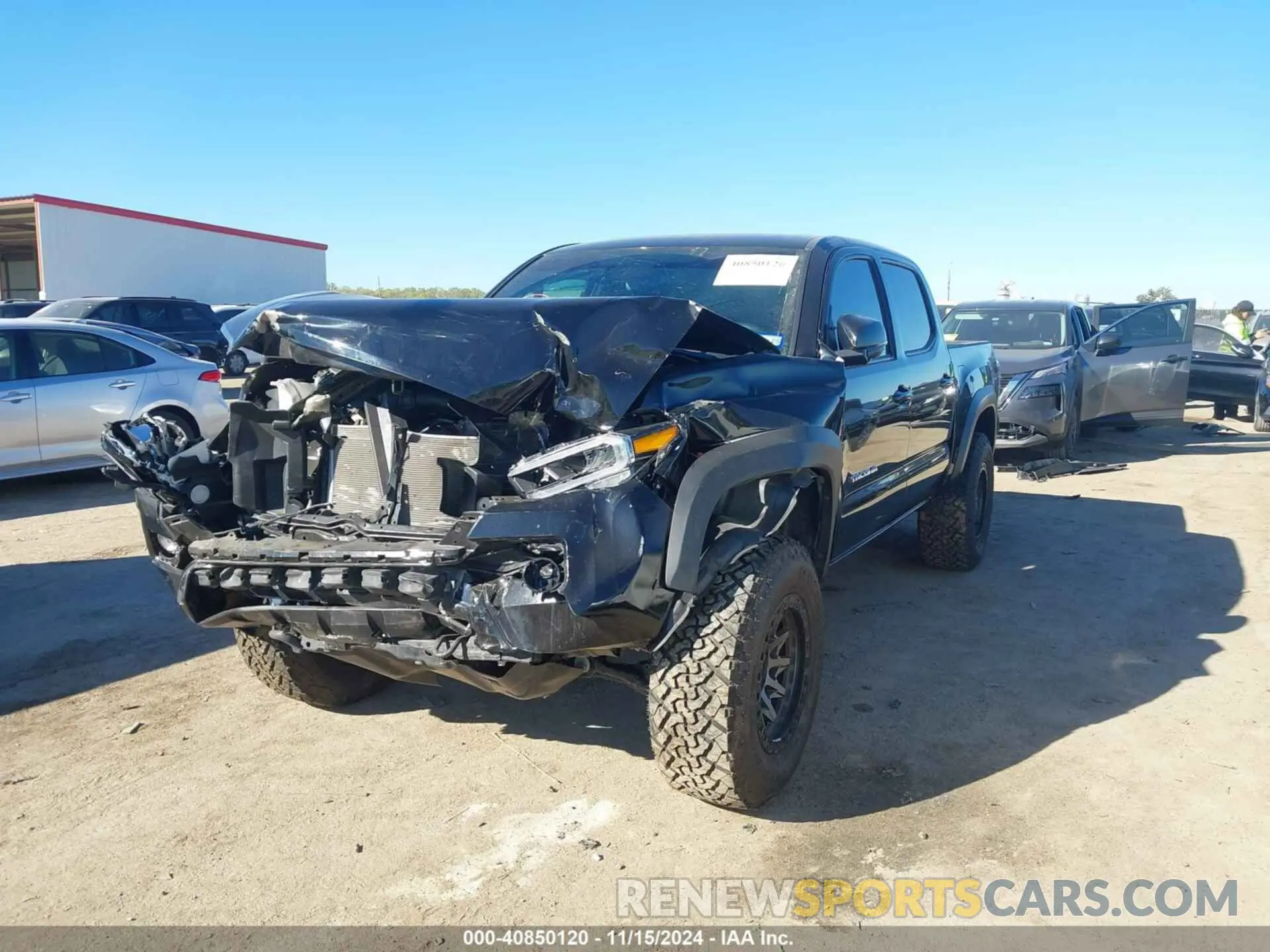 6 fotografías del automóvil dañado 3TMCZ5AN3PM564193 TOYOTA TACOMA 2023
