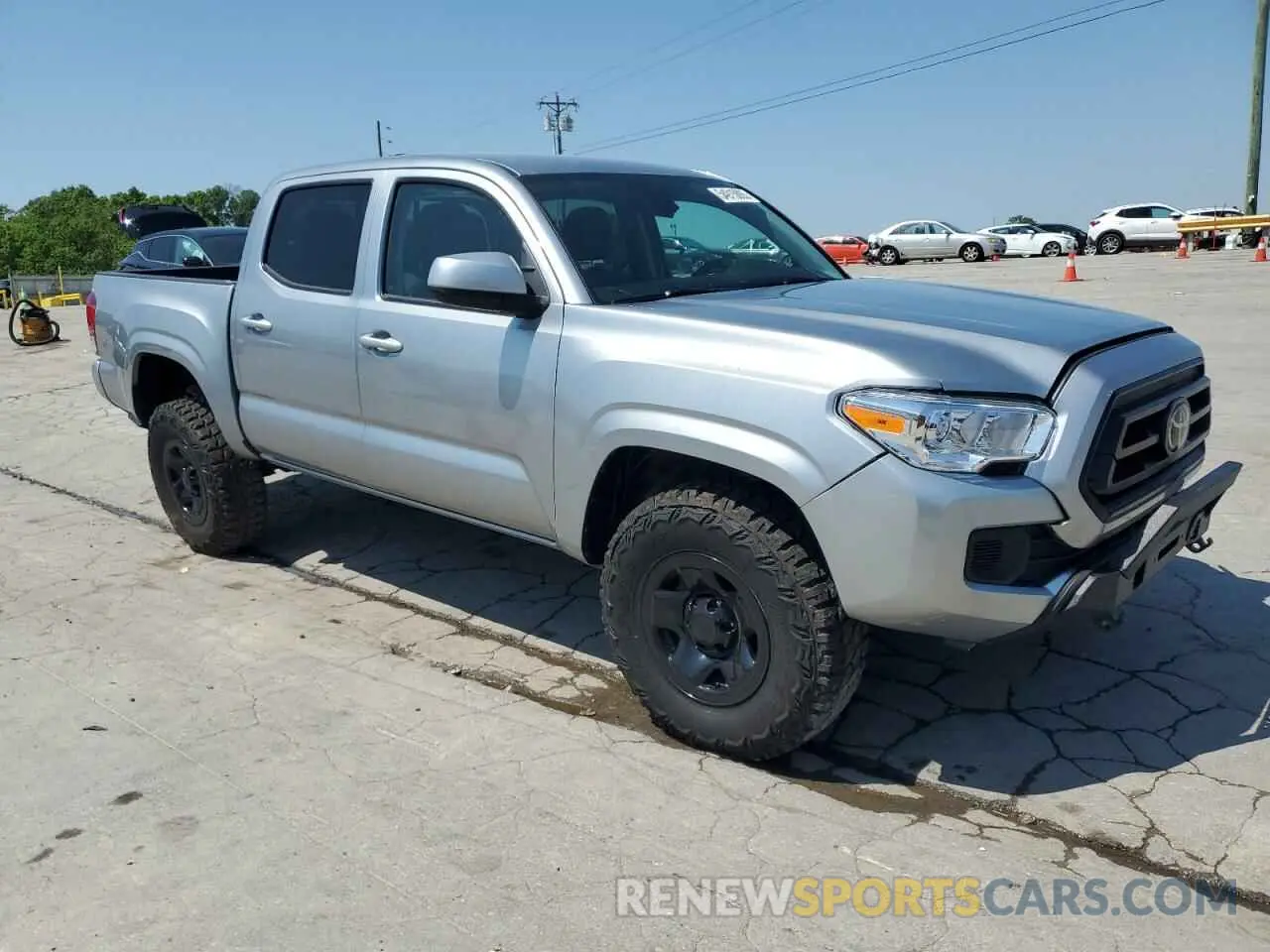 4 fotografías del automóvil dañado 3TMCZ5AN3PM592043 TOYOTA TACOMA 2023