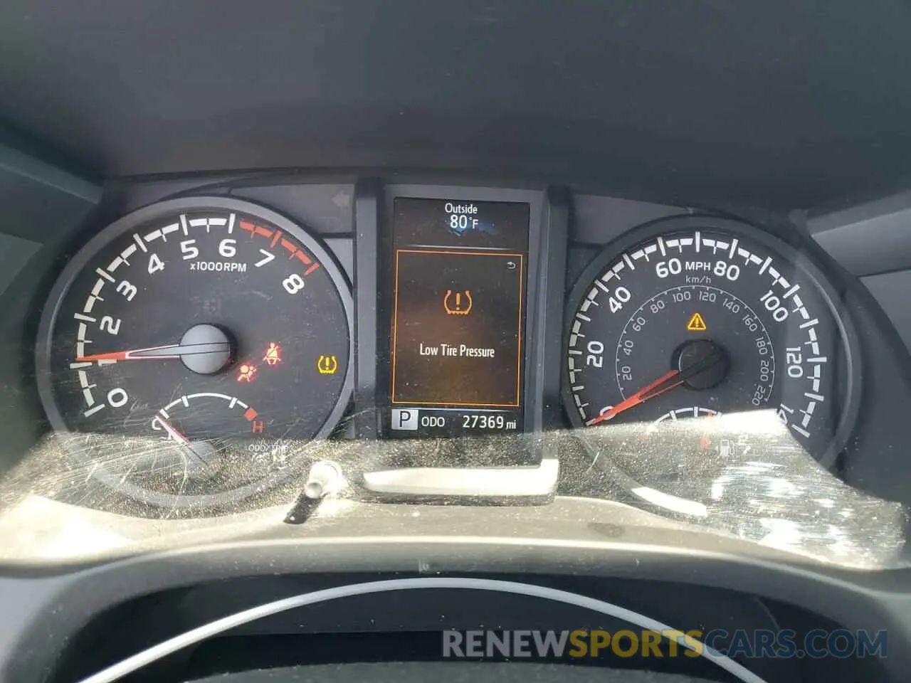 9 fotografías del automóvil dañado 3TMCZ5AN3PM592043 TOYOTA TACOMA 2023