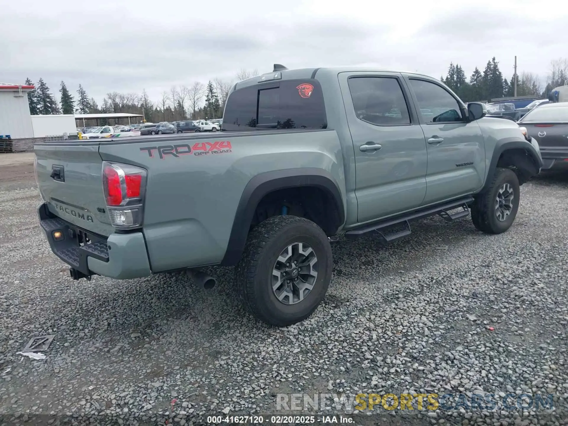 4 fotografías del automóvil dañado 3TMCZ5AN3PM621797 TOYOTA TACOMA 2023