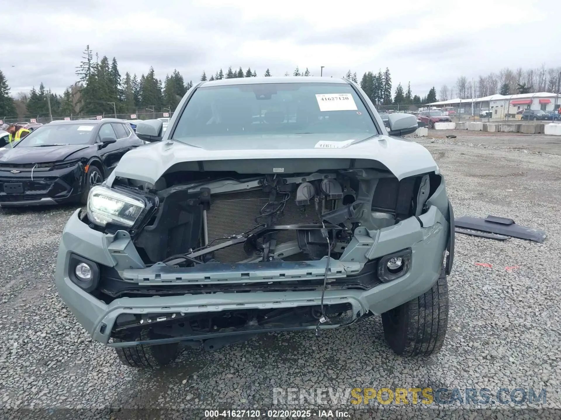 6 fotografías del automóvil dañado 3TMCZ5AN3PM621797 TOYOTA TACOMA 2023