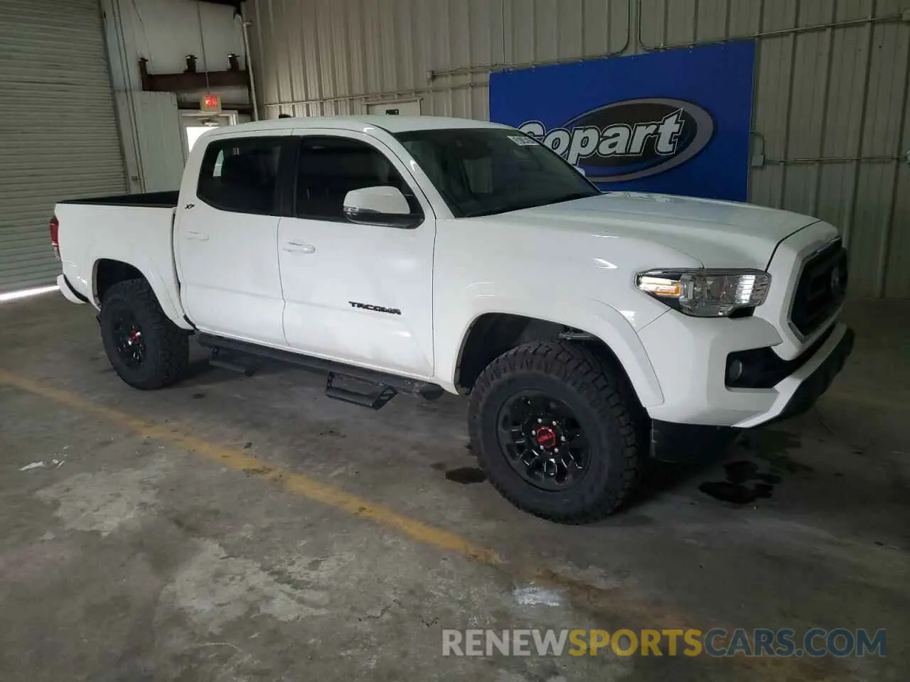 4 fotografías del automóvil dañado 3TMCZ5AN3PM654492 TOYOTA TACOMA 2023