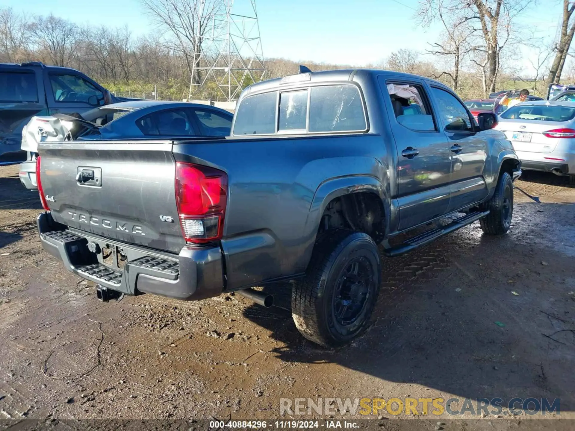 4 fotografías del automóvil dañado 3TMCZ5AN4PM538329 TOYOTA TACOMA 2023