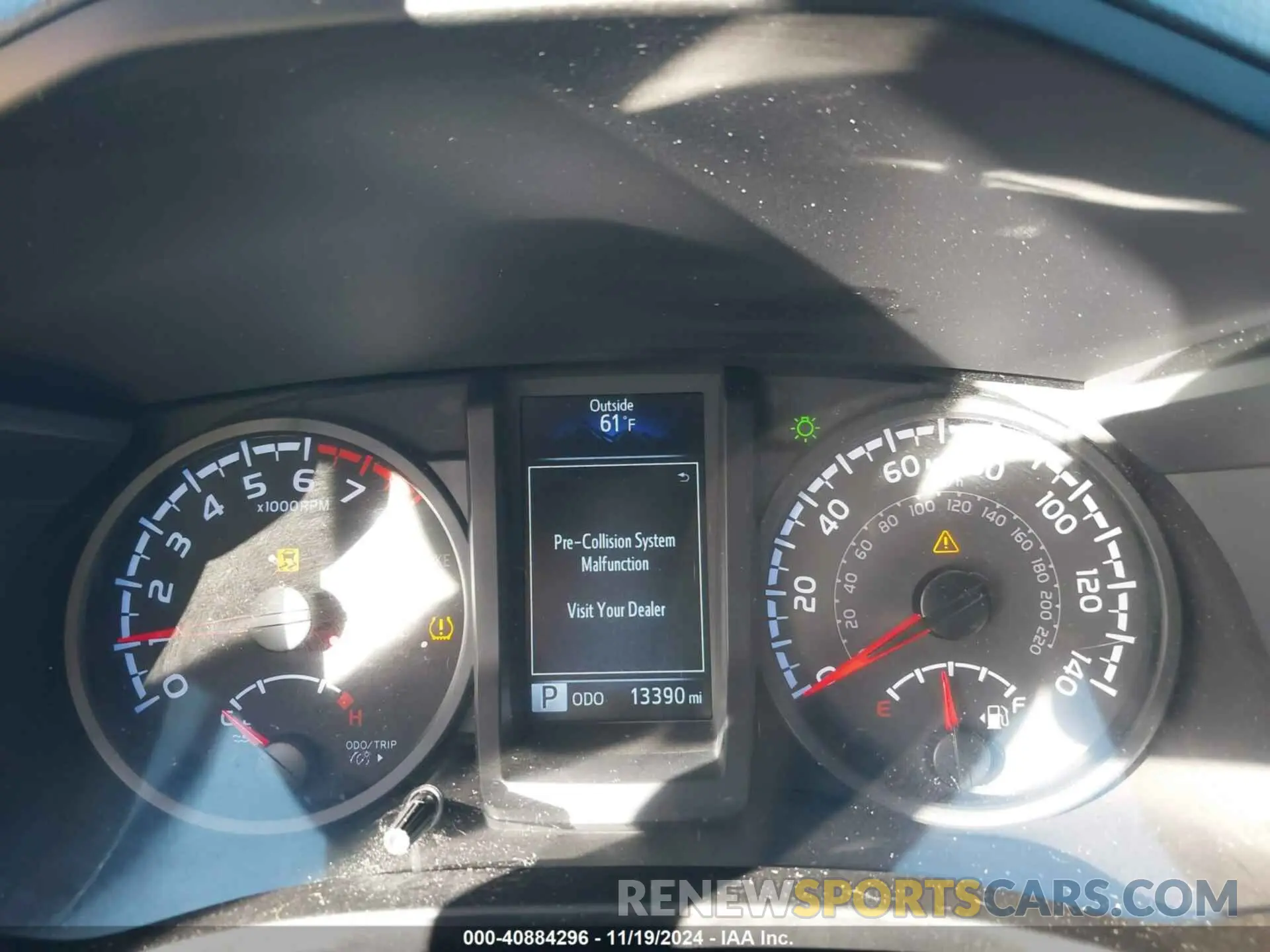 7 fotografías del automóvil dañado 3TMCZ5AN4PM538329 TOYOTA TACOMA 2023