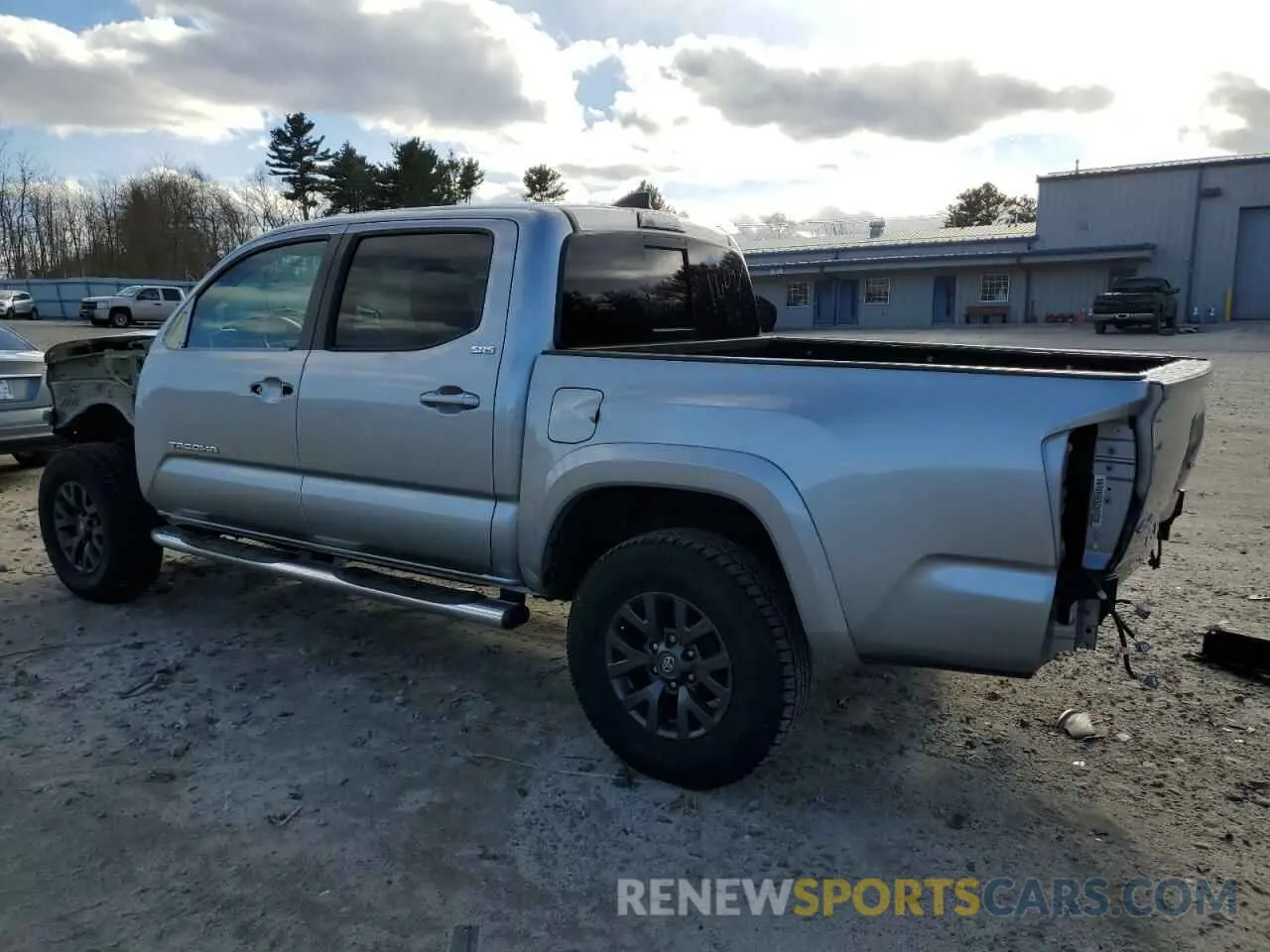 2 fotografías del automóvil dañado 3TMCZ5AN4PM541151 TOYOTA TACOMA 2023