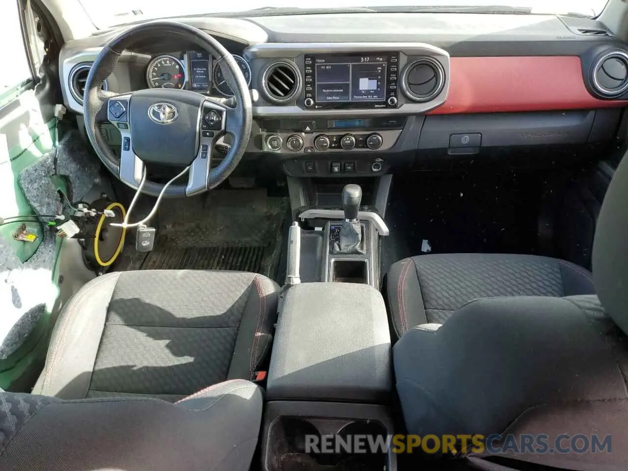 8 fotografías del automóvil dañado 3TMCZ5AN4PM541151 TOYOTA TACOMA 2023