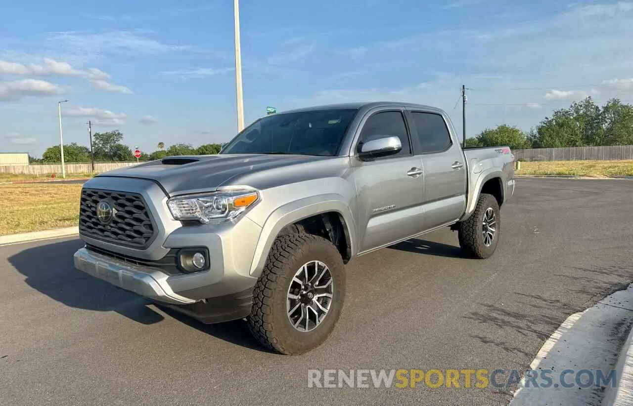 2 fotografías del automóvil dañado 3TMCZ5AN4PM566647 TOYOTA TACOMA 2023