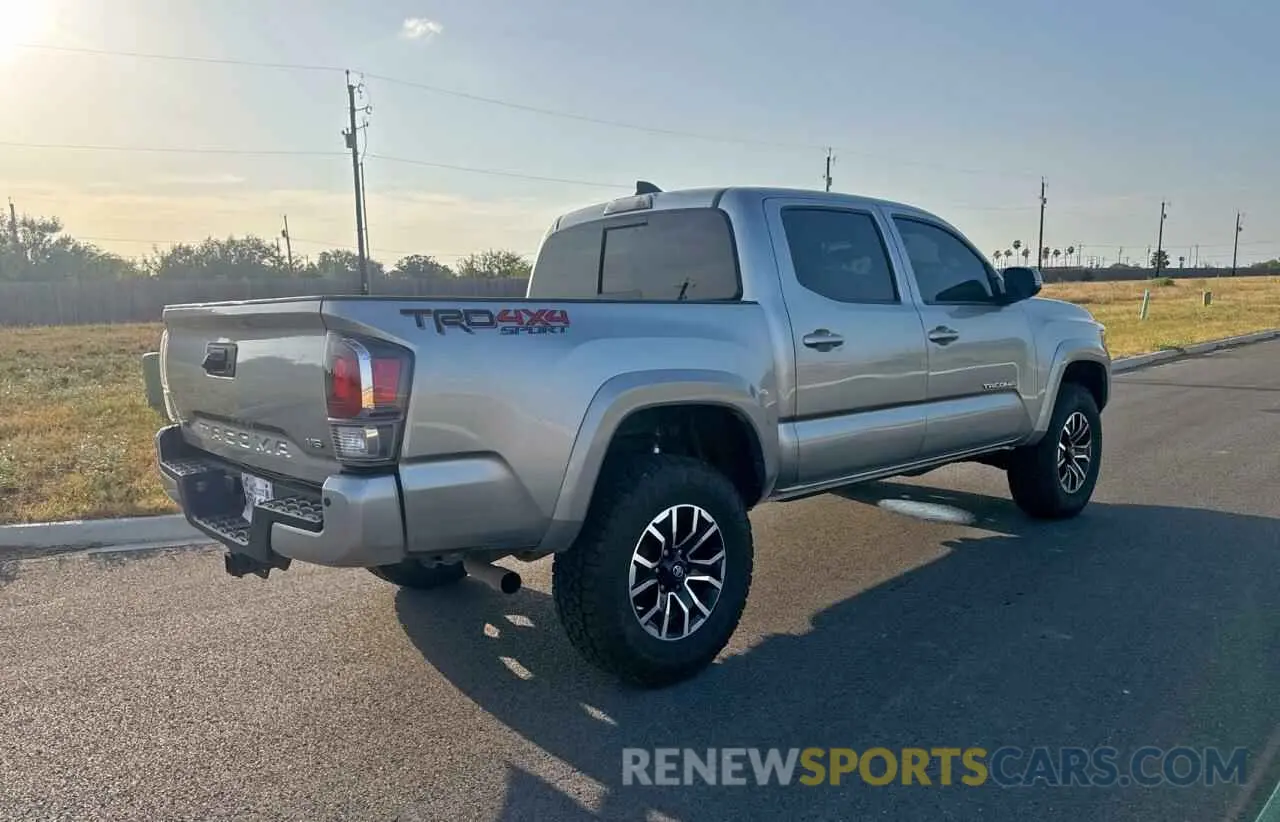 4 fotografías del automóvil dañado 3TMCZ5AN4PM566647 TOYOTA TACOMA 2023