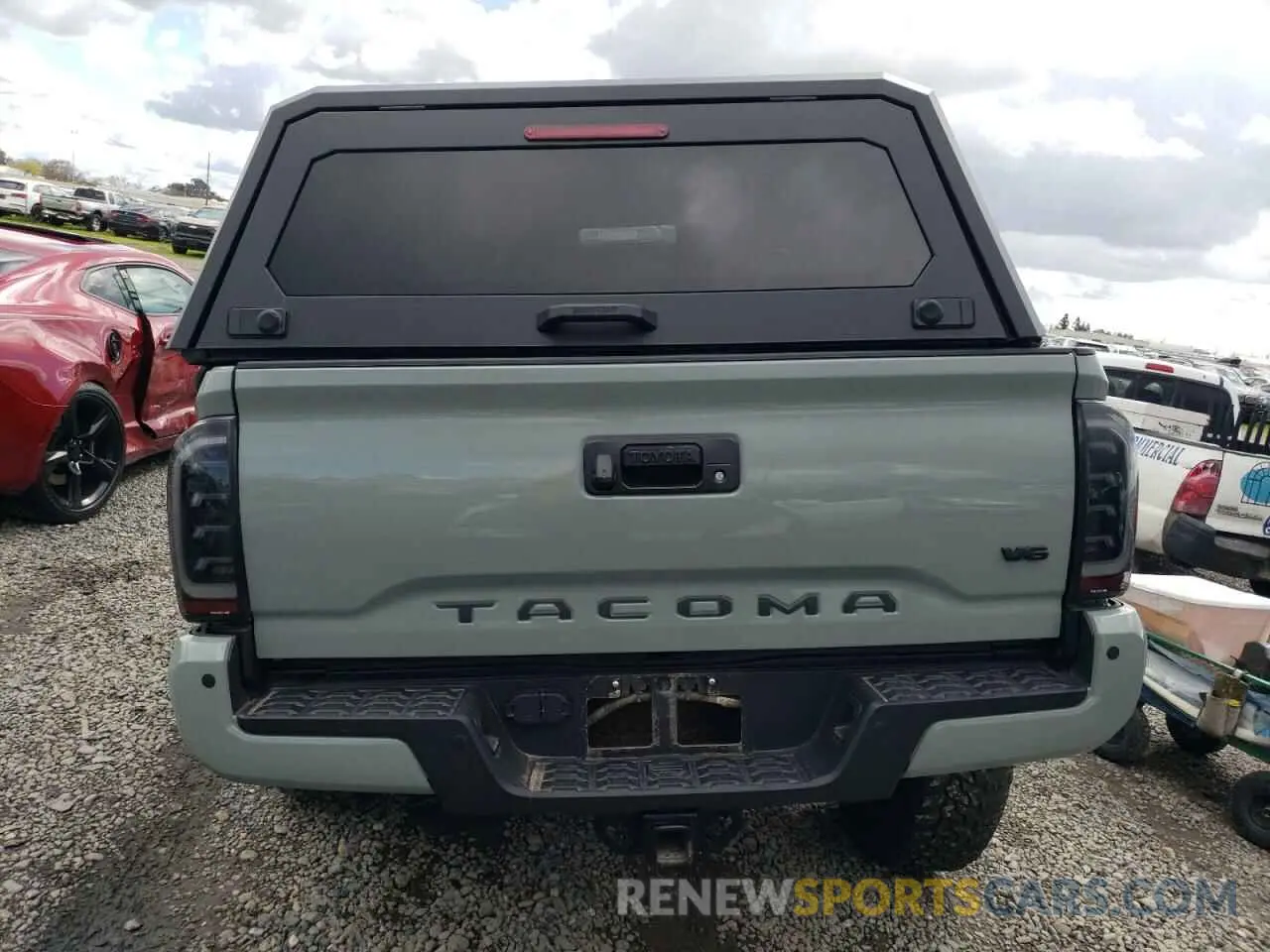 6 fotografías del automóvil dañado 3TMCZ5AN4PM583643 TOYOTA TACOMA 2023