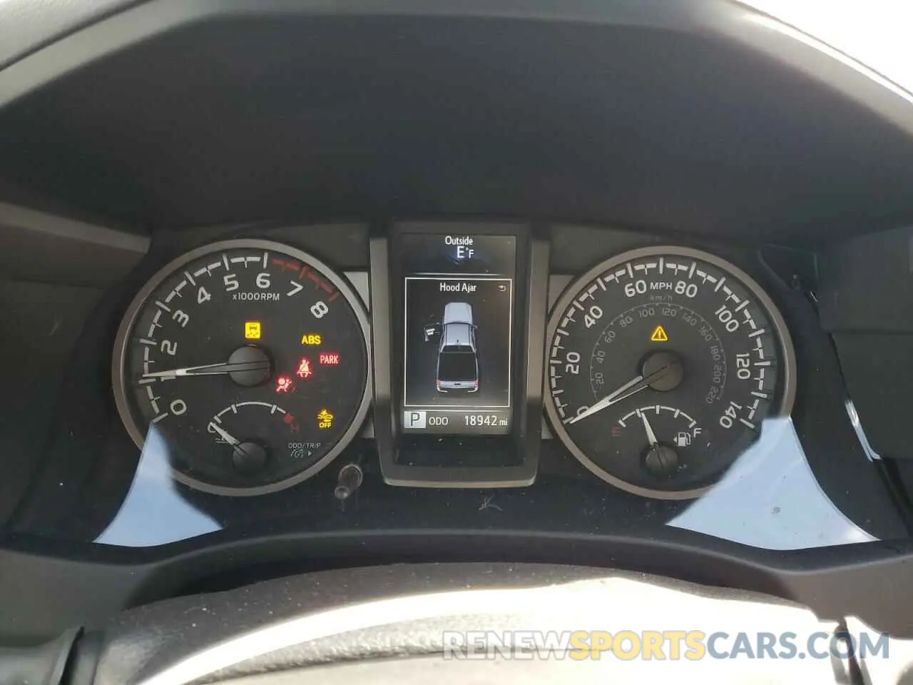 9 fotografías del automóvil dañado 3TMCZ5AN4PM583643 TOYOTA TACOMA 2023