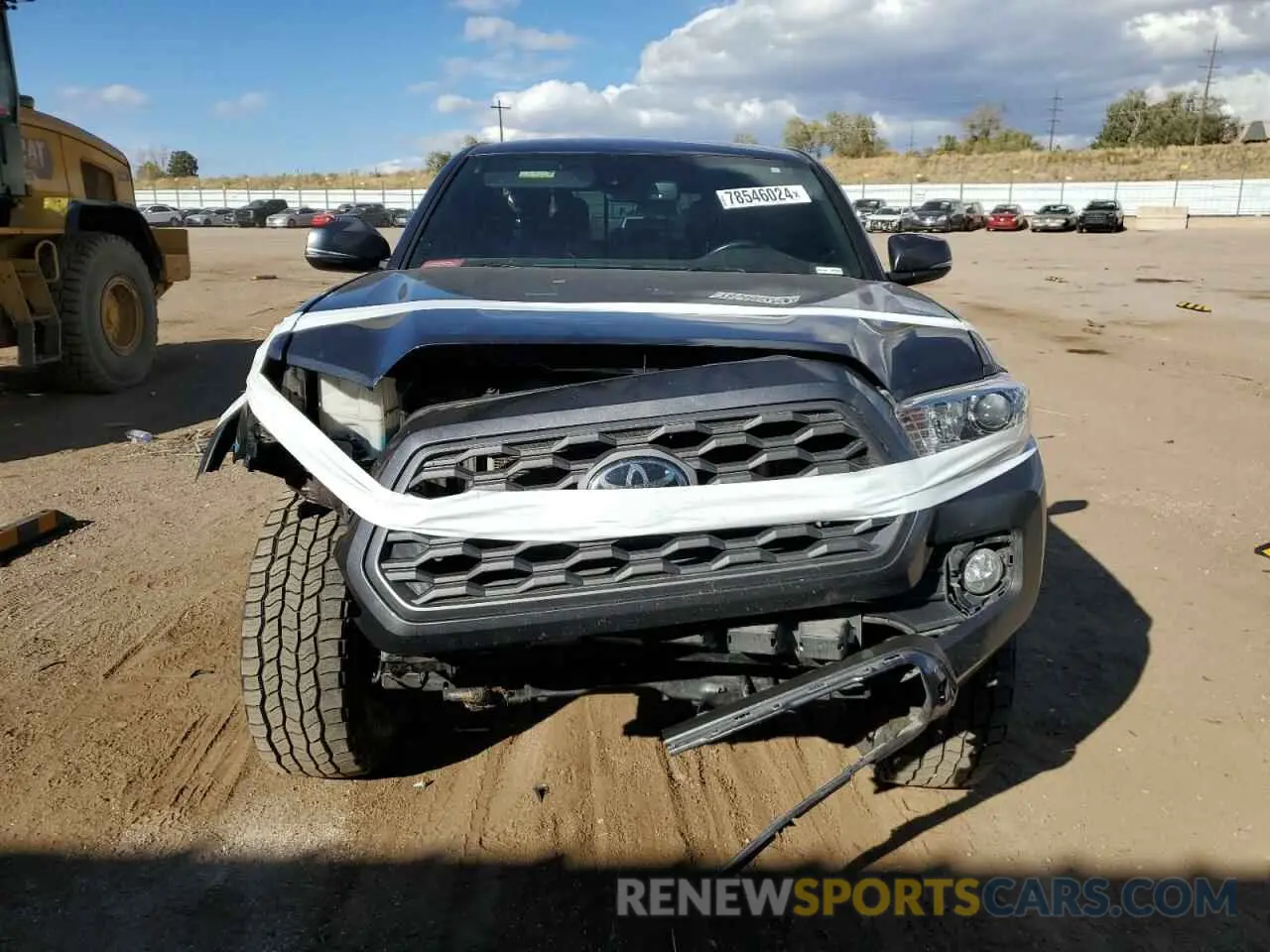 5 fotografías del automóvil dañado 3TMCZ5AN4PM593170 TOYOTA TACOMA 2023