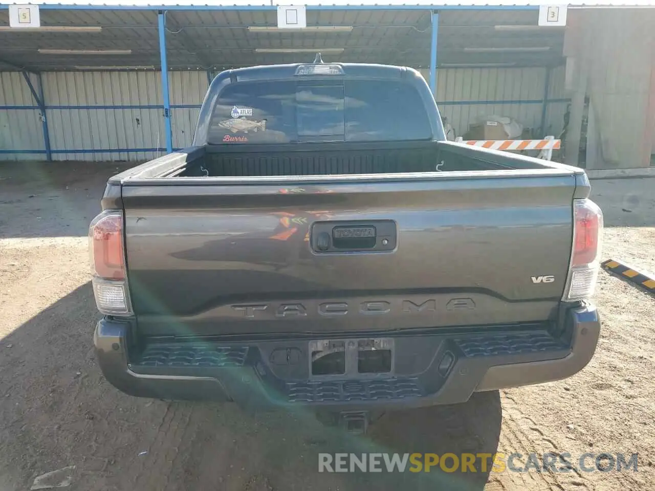 6 fotografías del automóvil dañado 3TMCZ5AN4PM593170 TOYOTA TACOMA 2023