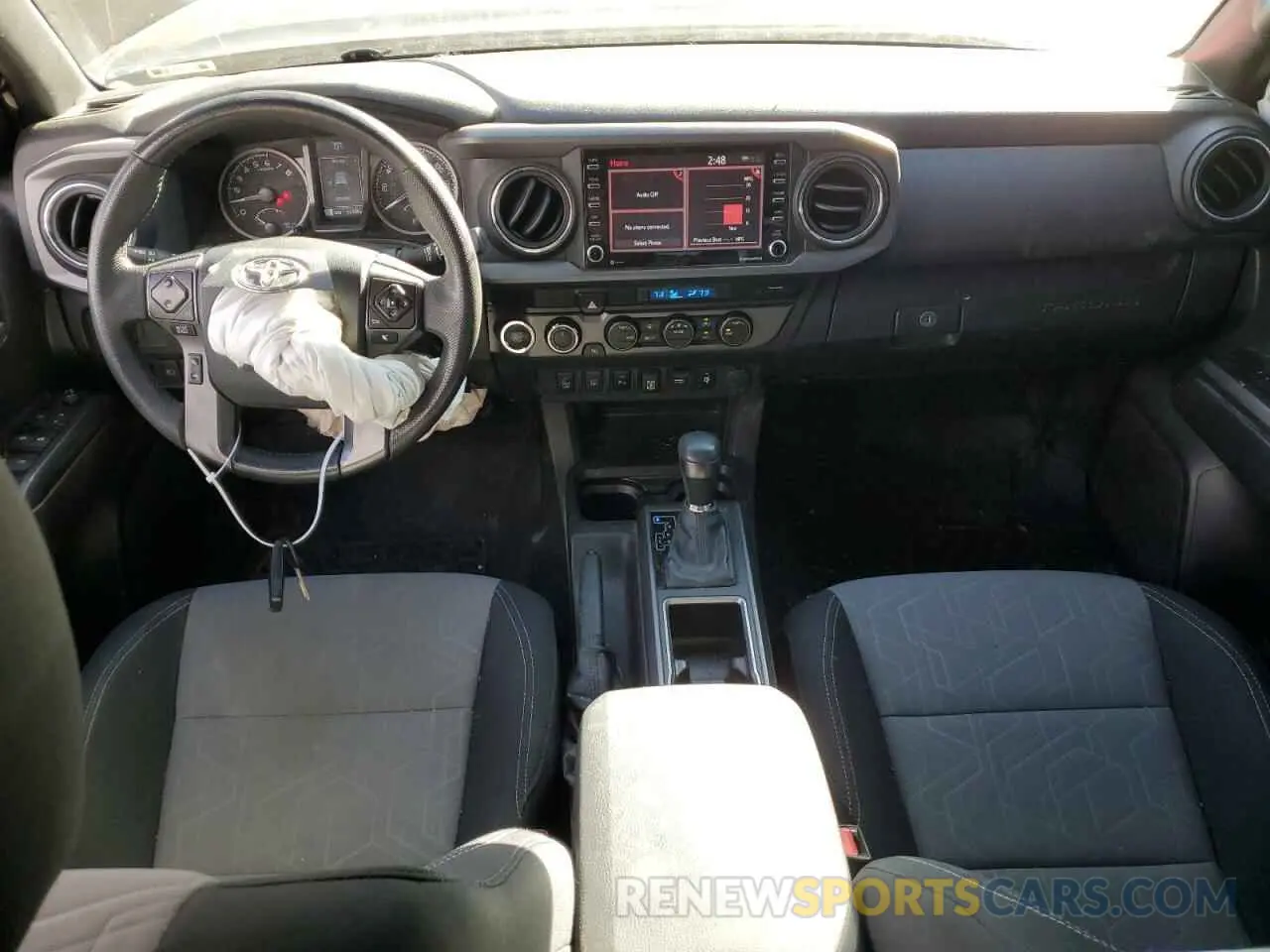 8 fotografías del automóvil dañado 3TMCZ5AN4PM593170 TOYOTA TACOMA 2023