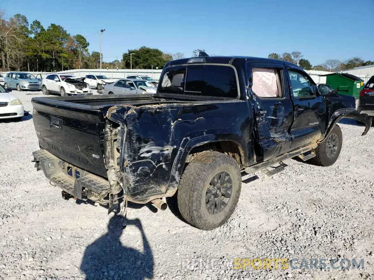 3 fotografías del automóvil dañado 3TMCZ5AN4PM596361 TOYOTA TACOMA 2023