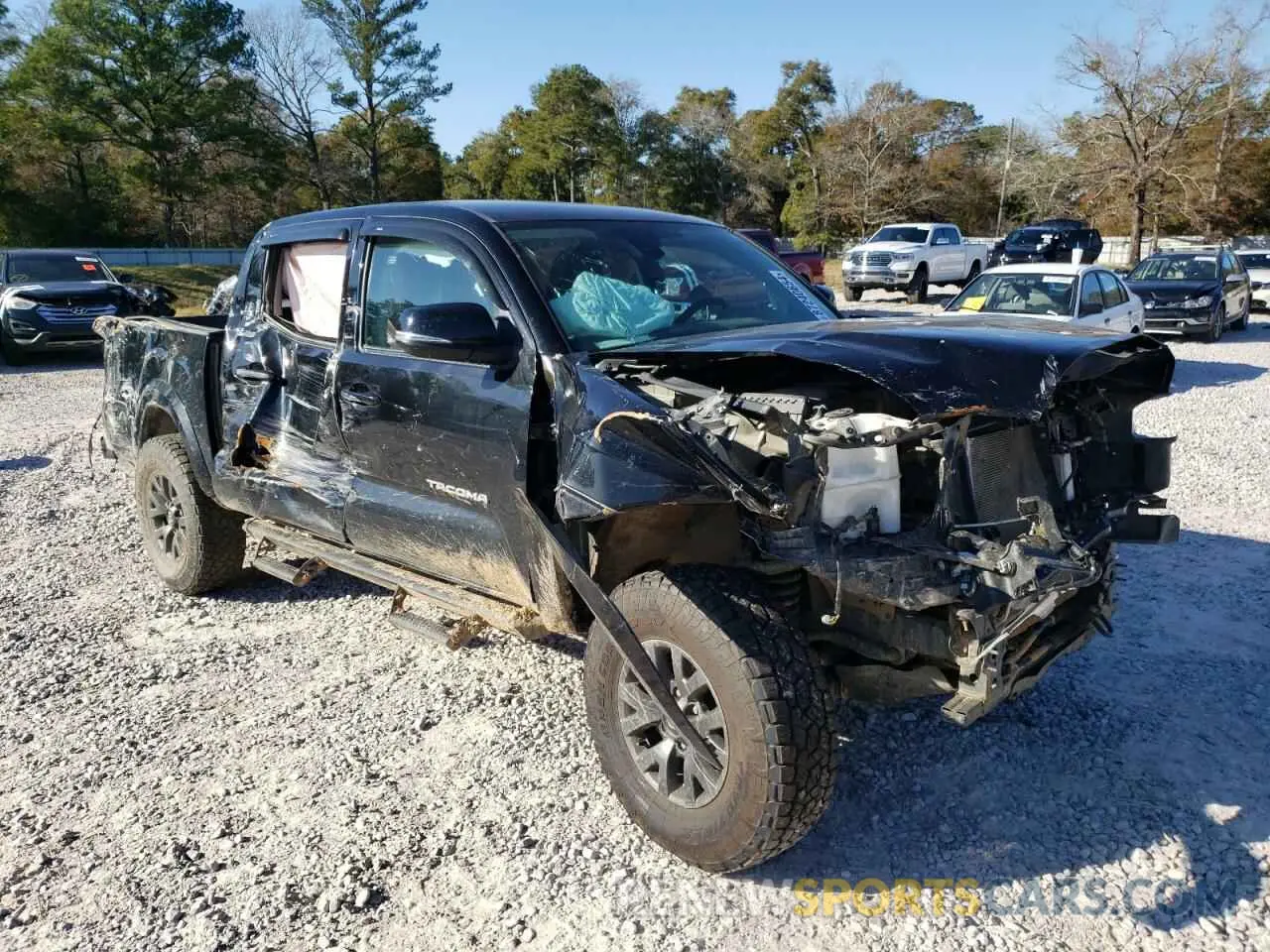 4 fotografías del automóvil dañado 3TMCZ5AN4PM596361 TOYOTA TACOMA 2023