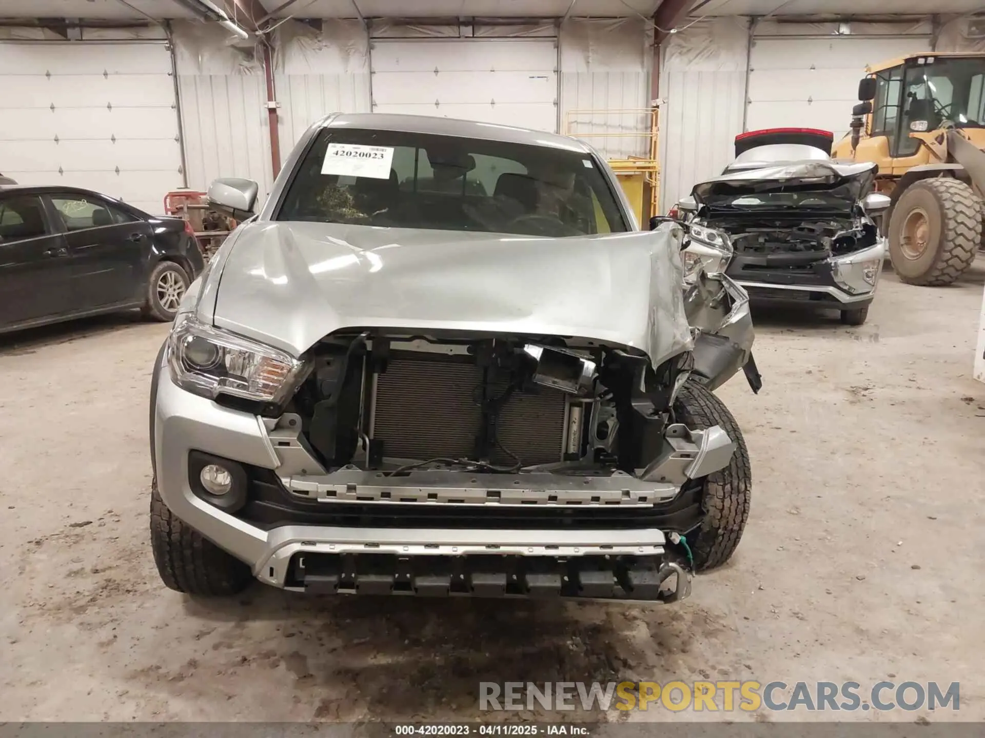 11 fotografías del automóvil dañado 3TMCZ5AN4PM597509 TOYOTA TACOMA 2023