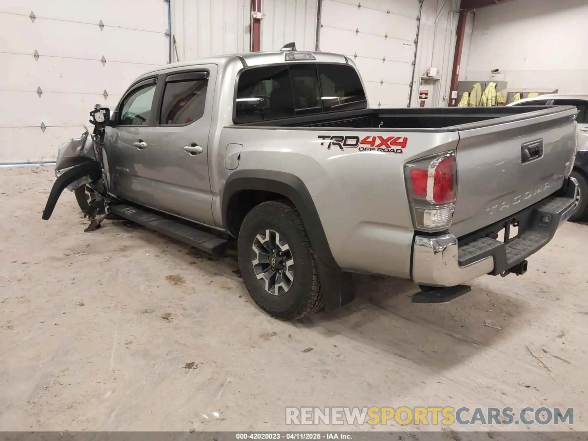 3 fotografías del automóvil dañado 3TMCZ5AN4PM597509 TOYOTA TACOMA 2023
