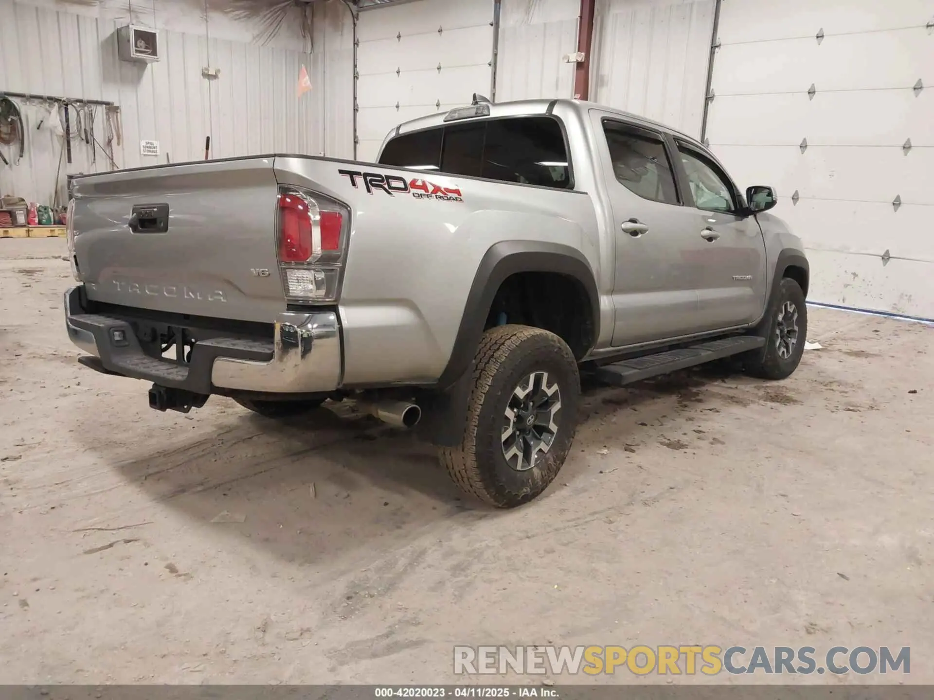 4 fotografías del automóvil dañado 3TMCZ5AN4PM597509 TOYOTA TACOMA 2023