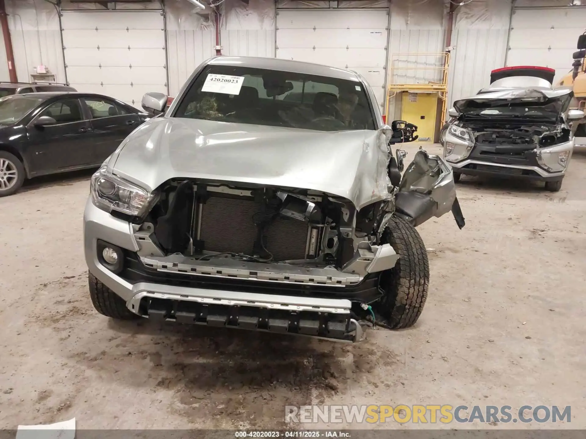 6 fotografías del automóvil dañado 3TMCZ5AN4PM597509 TOYOTA TACOMA 2023