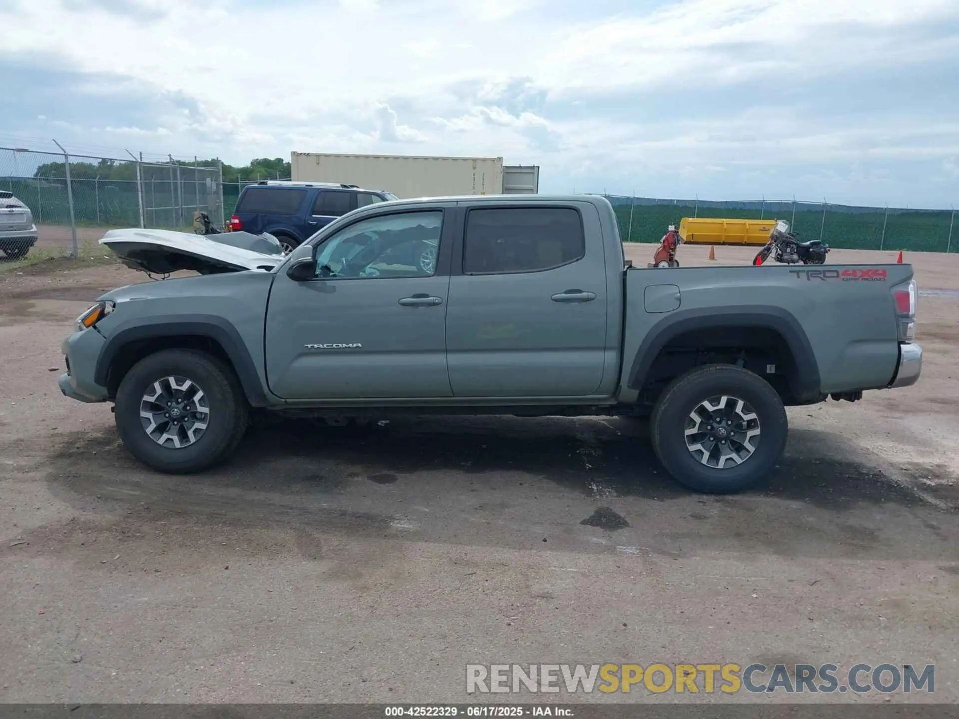 15 fotografías del automóvil dañado 3TMCZ5AN4PM597686 TOYOTA TACOMA 2023